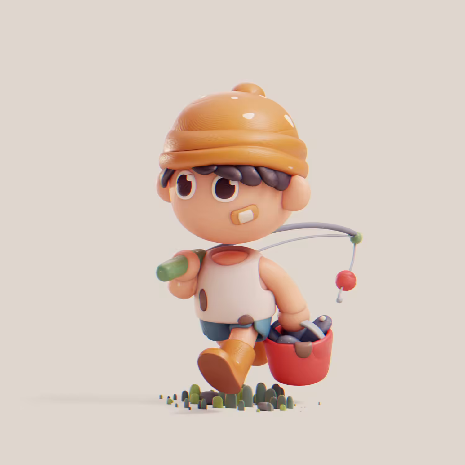 #08 - Fishing boy