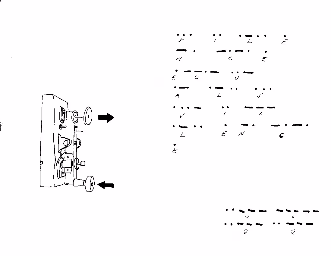 MORSE CODES: MORSE CODE #4