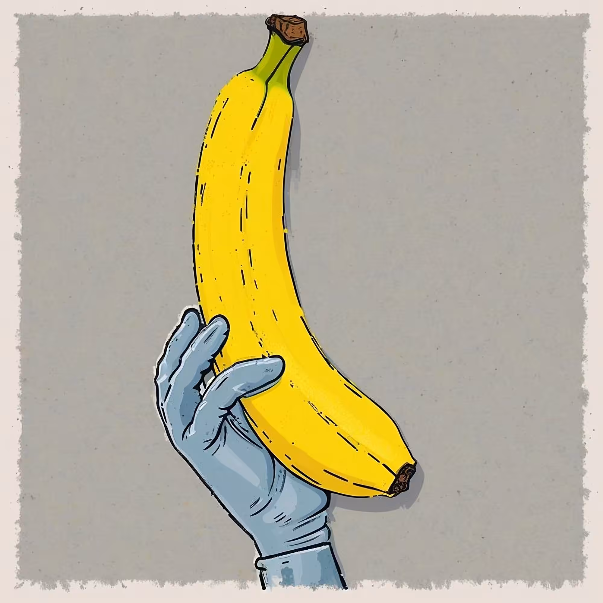Oleg Gant Art: Piter not my friend: Hold my Banana