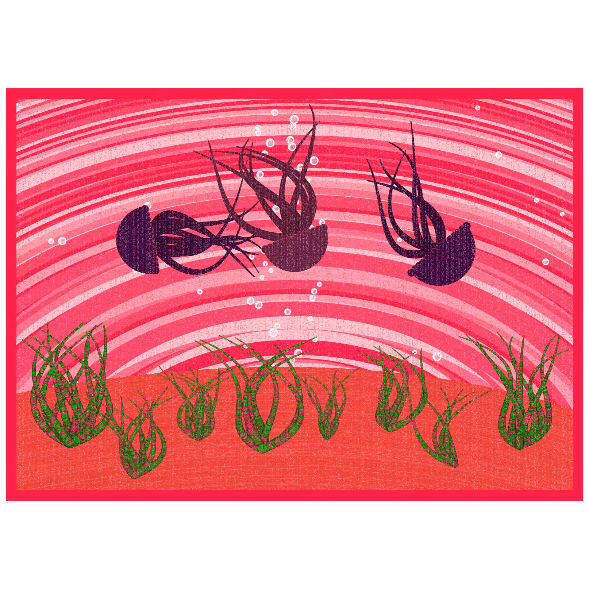 Bézier Aquarium 🦑 #45