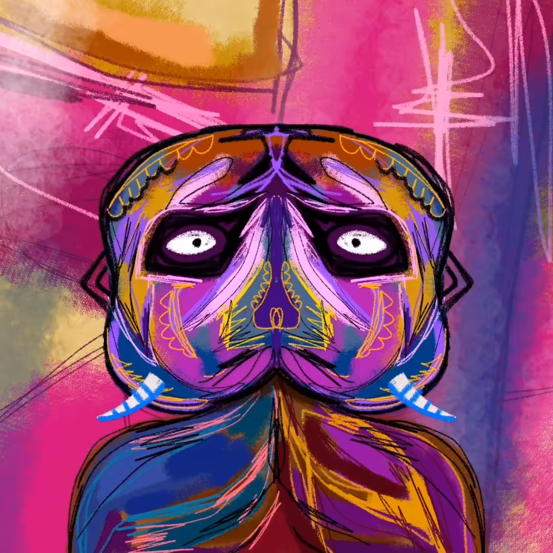 primitive mask 003