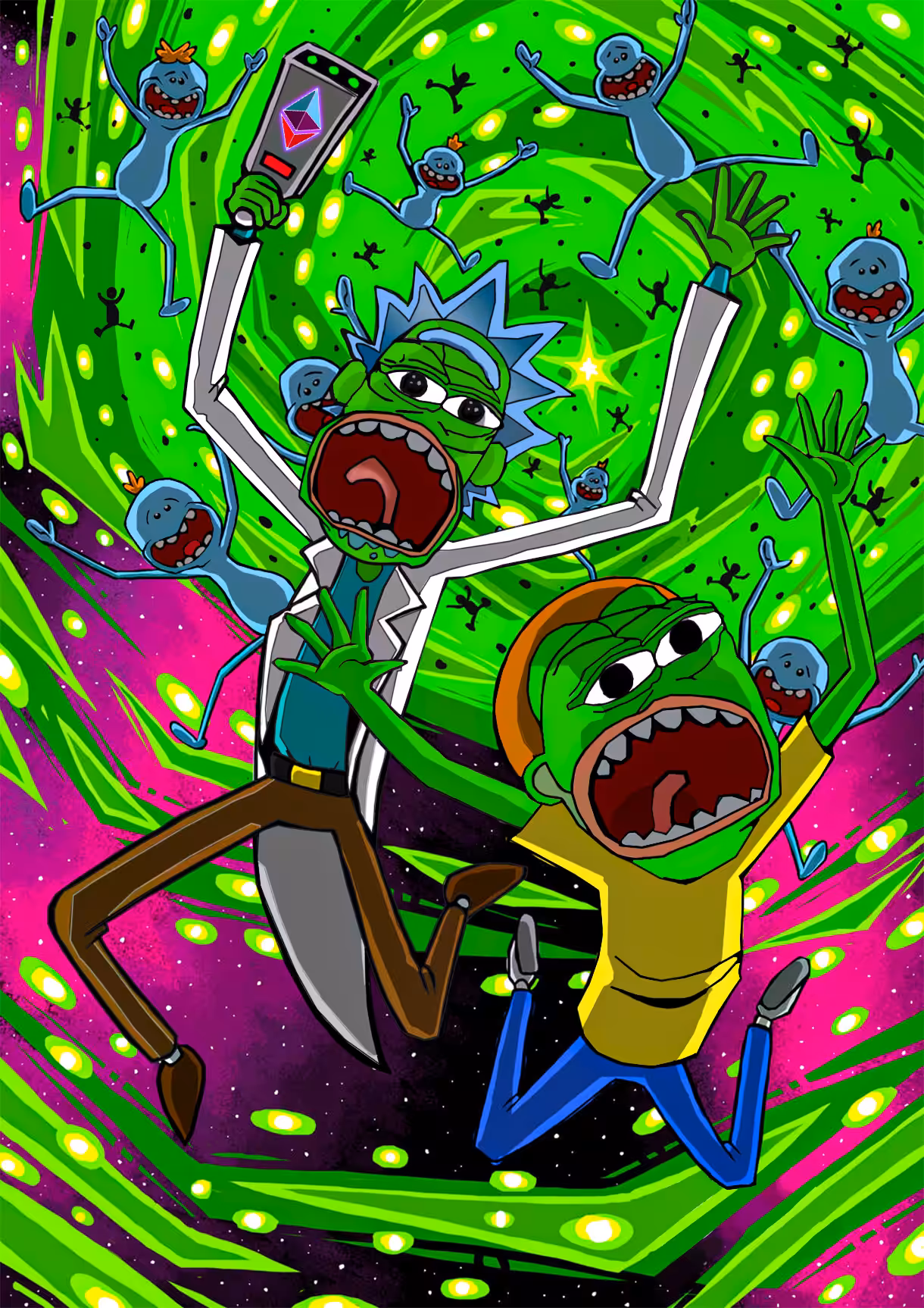 Pepe Virus #1 - Rick and Morty