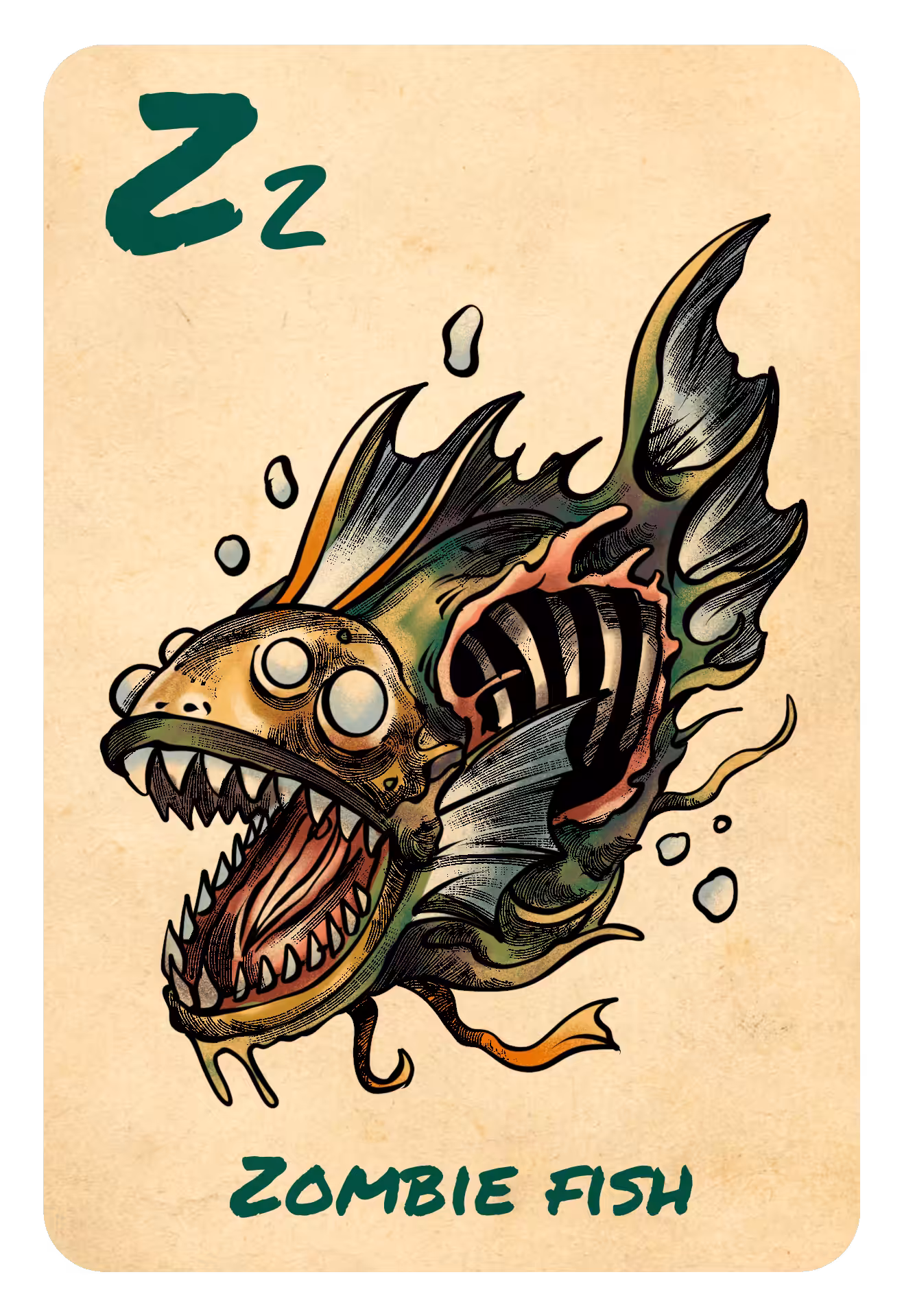 Z ZOMBIE FISH