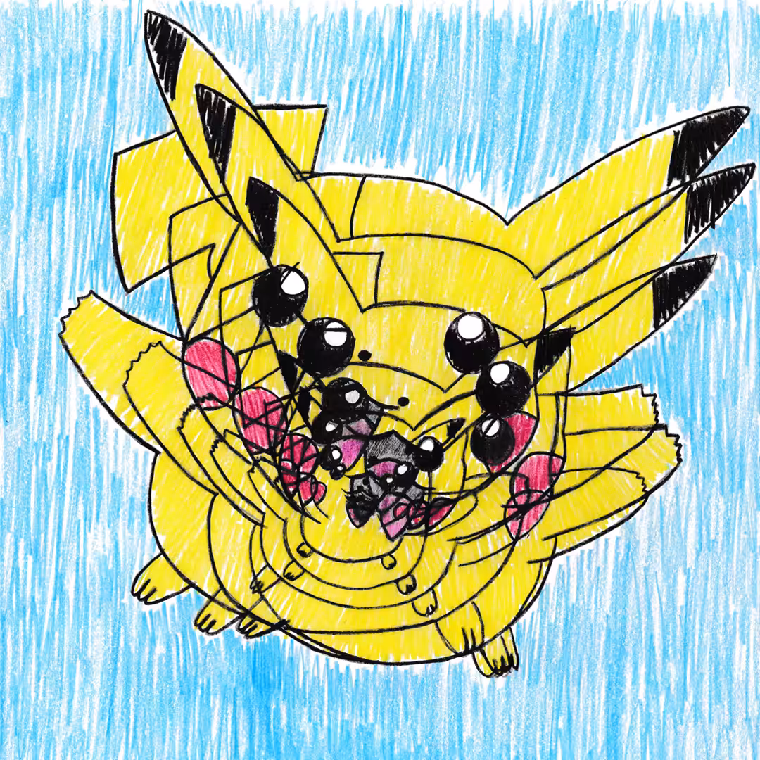 pikachu 6x 