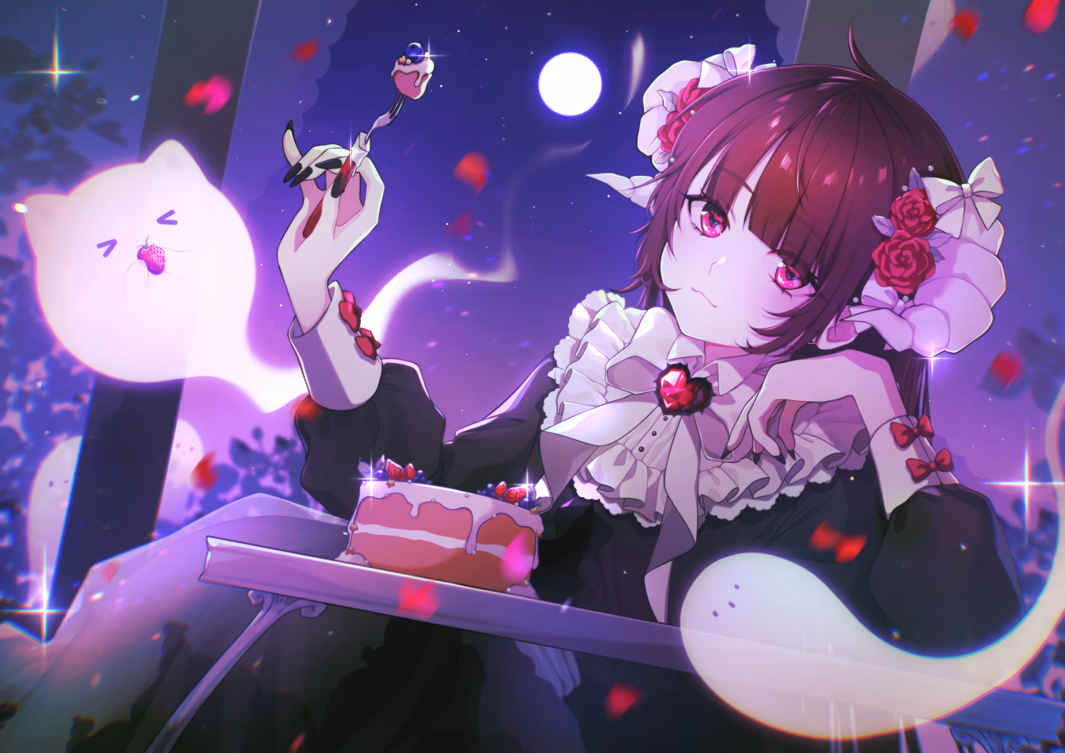 Midnight cake party