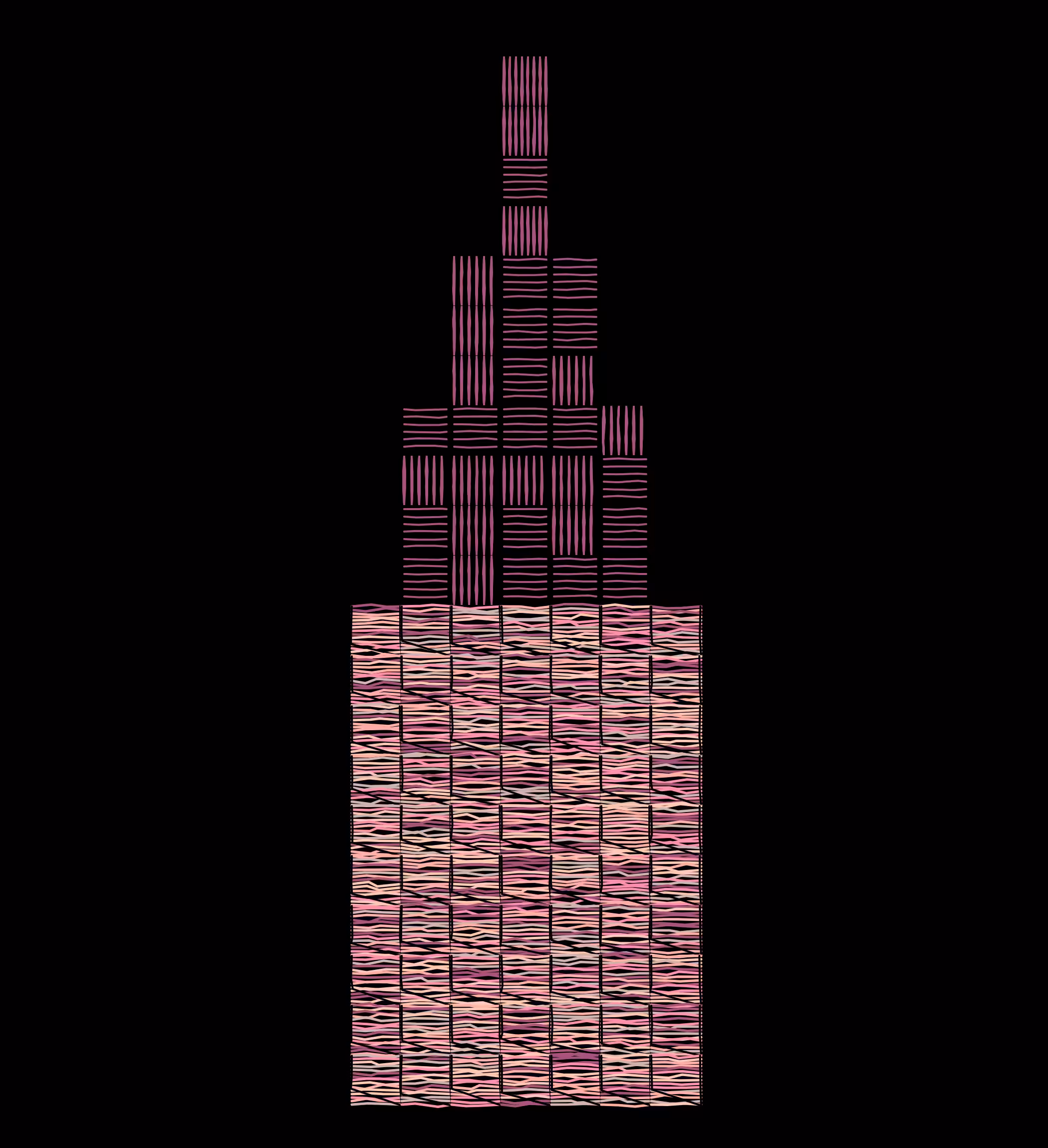 skyscraper cake #3