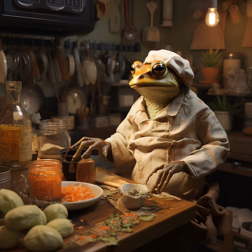 #14 Fifi the  great chef.