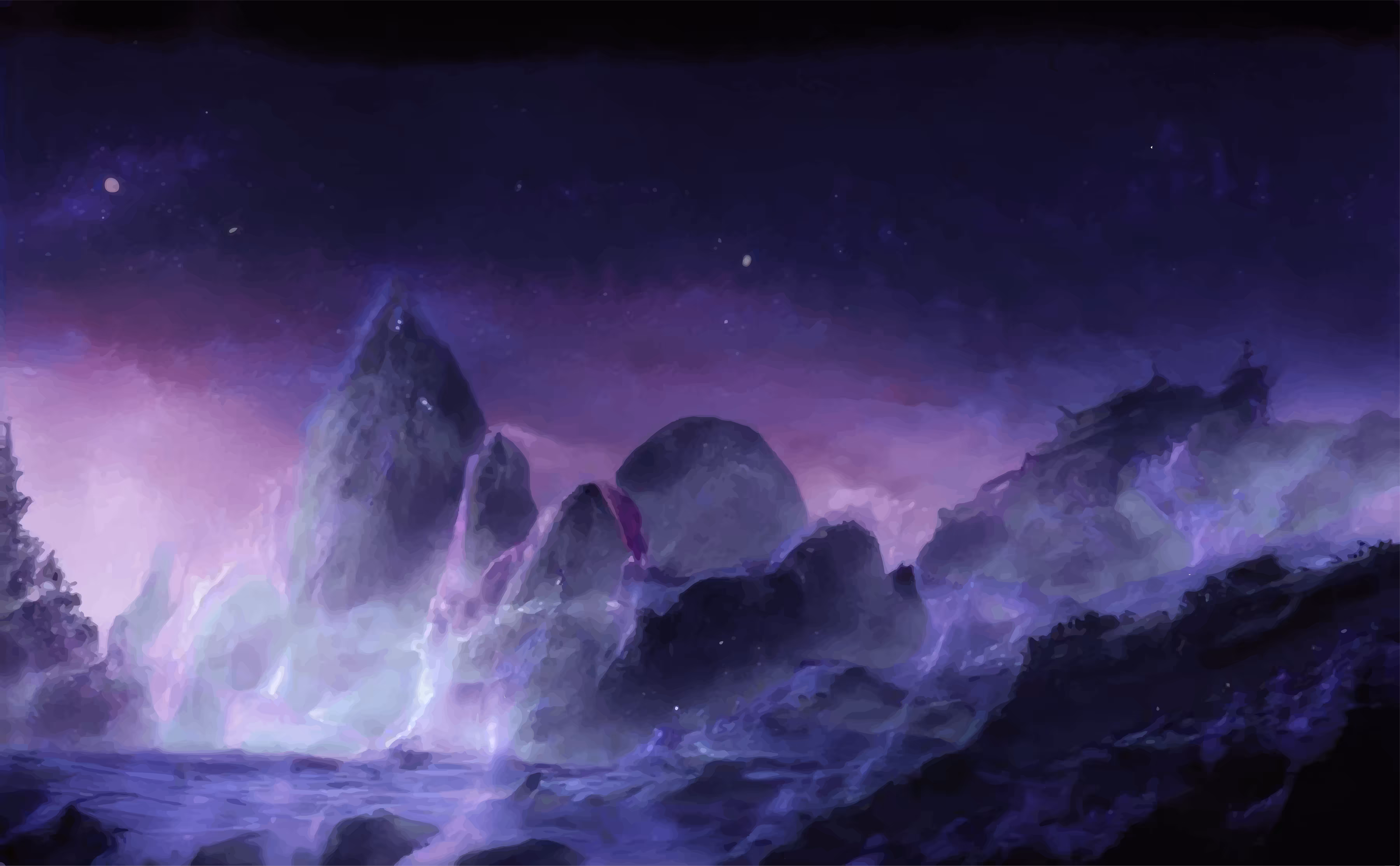 Purple fate