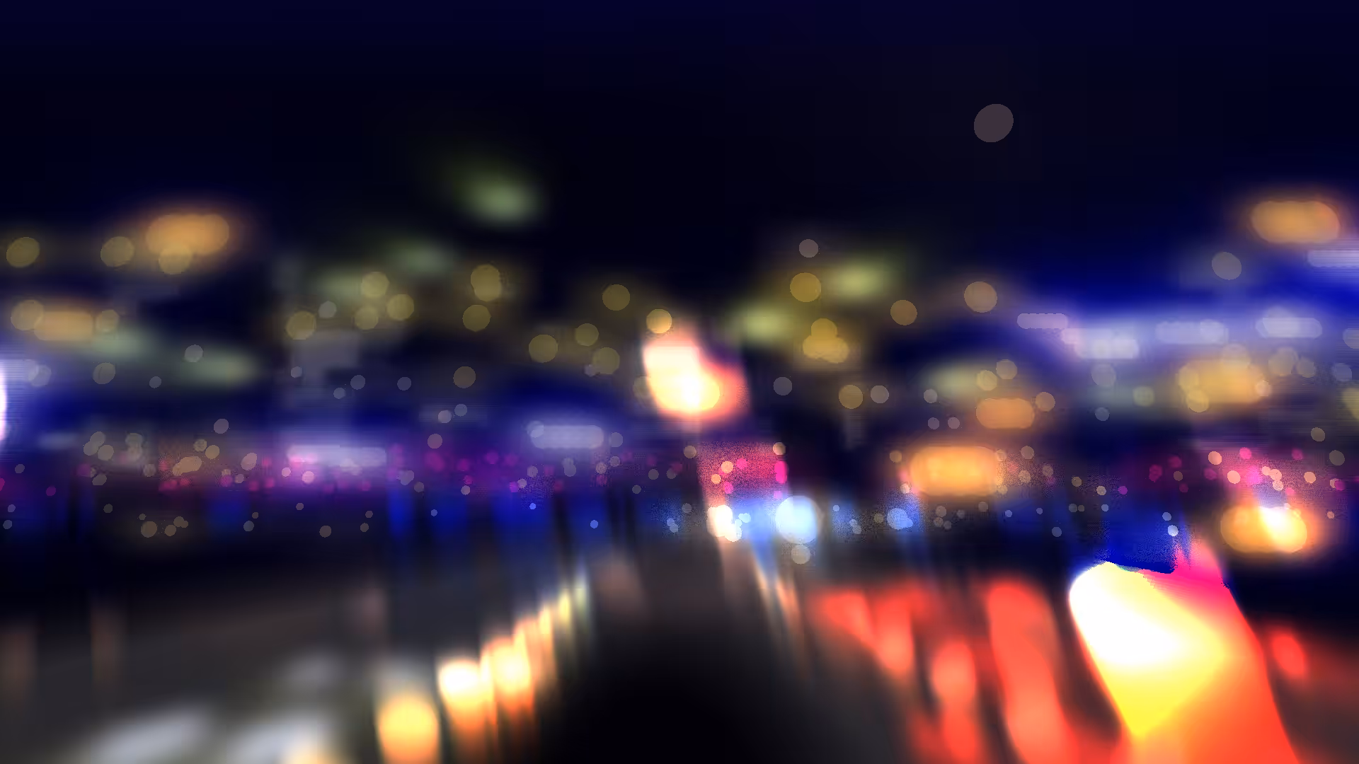 City in Night #31