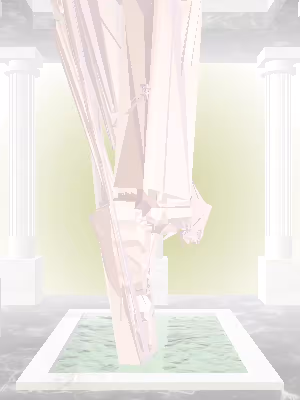 HeavenComputer: The Fragmented Excited Peach Halo Woman #212