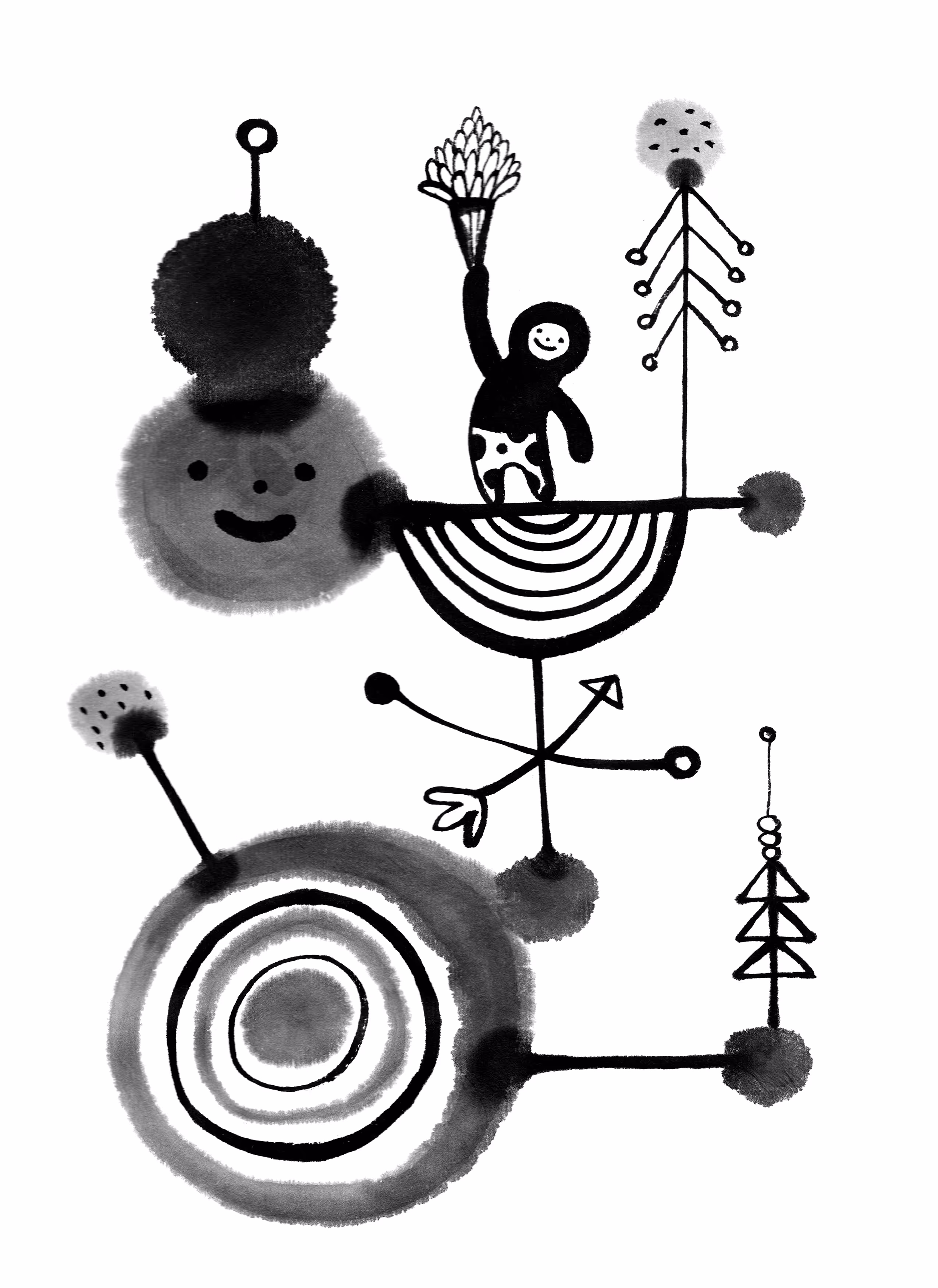 HappyJourney Black: #09 Dawn Painting