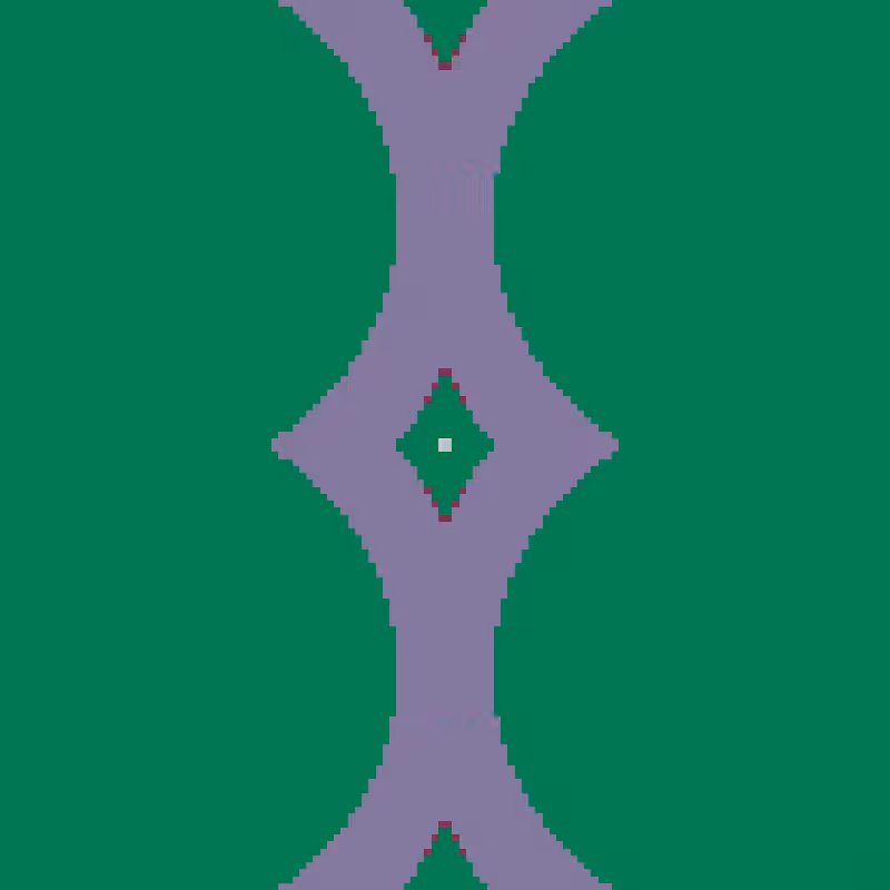 Rapid Psychedelic Inkblot Test Generator #87