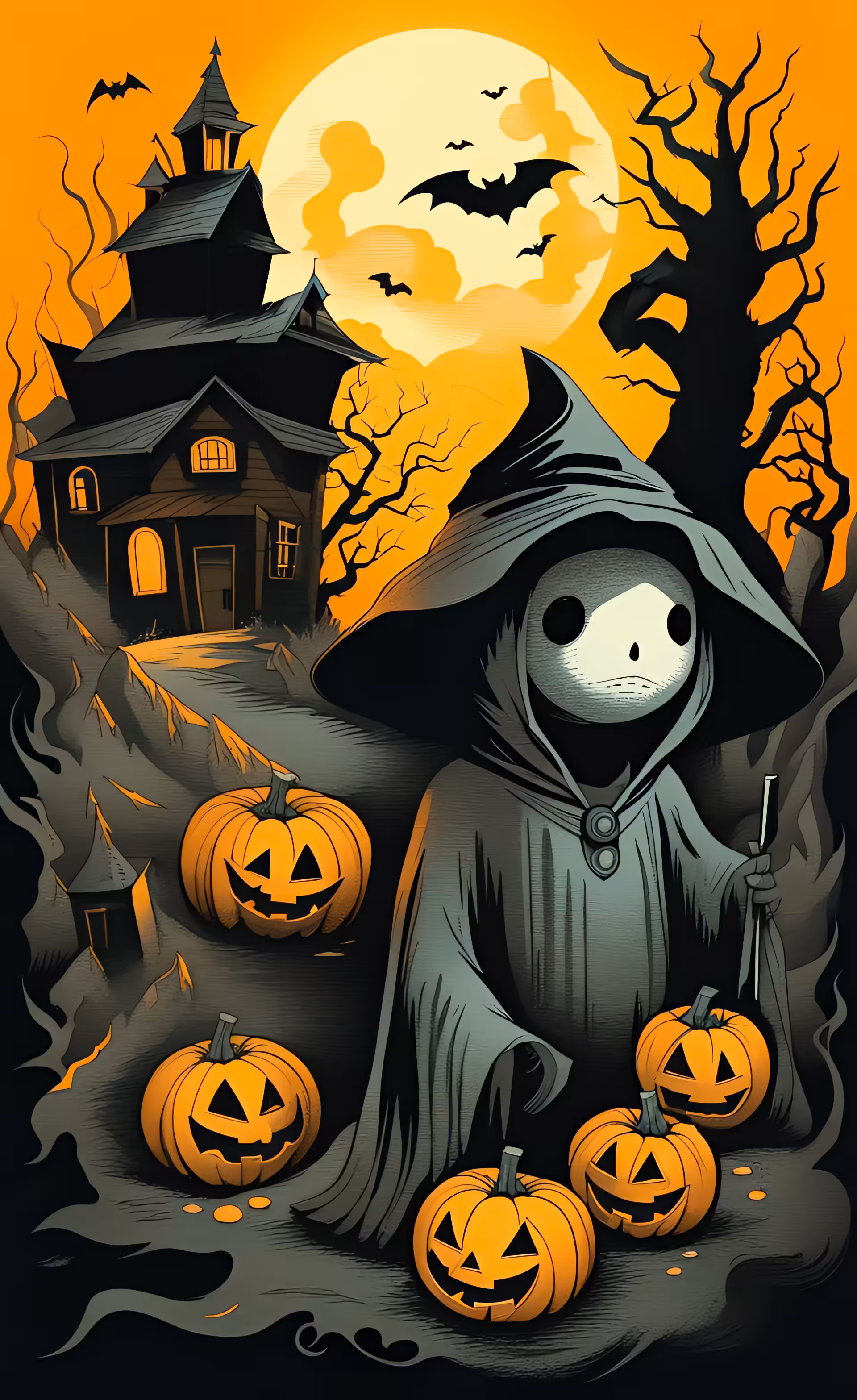 On the way to Halloween