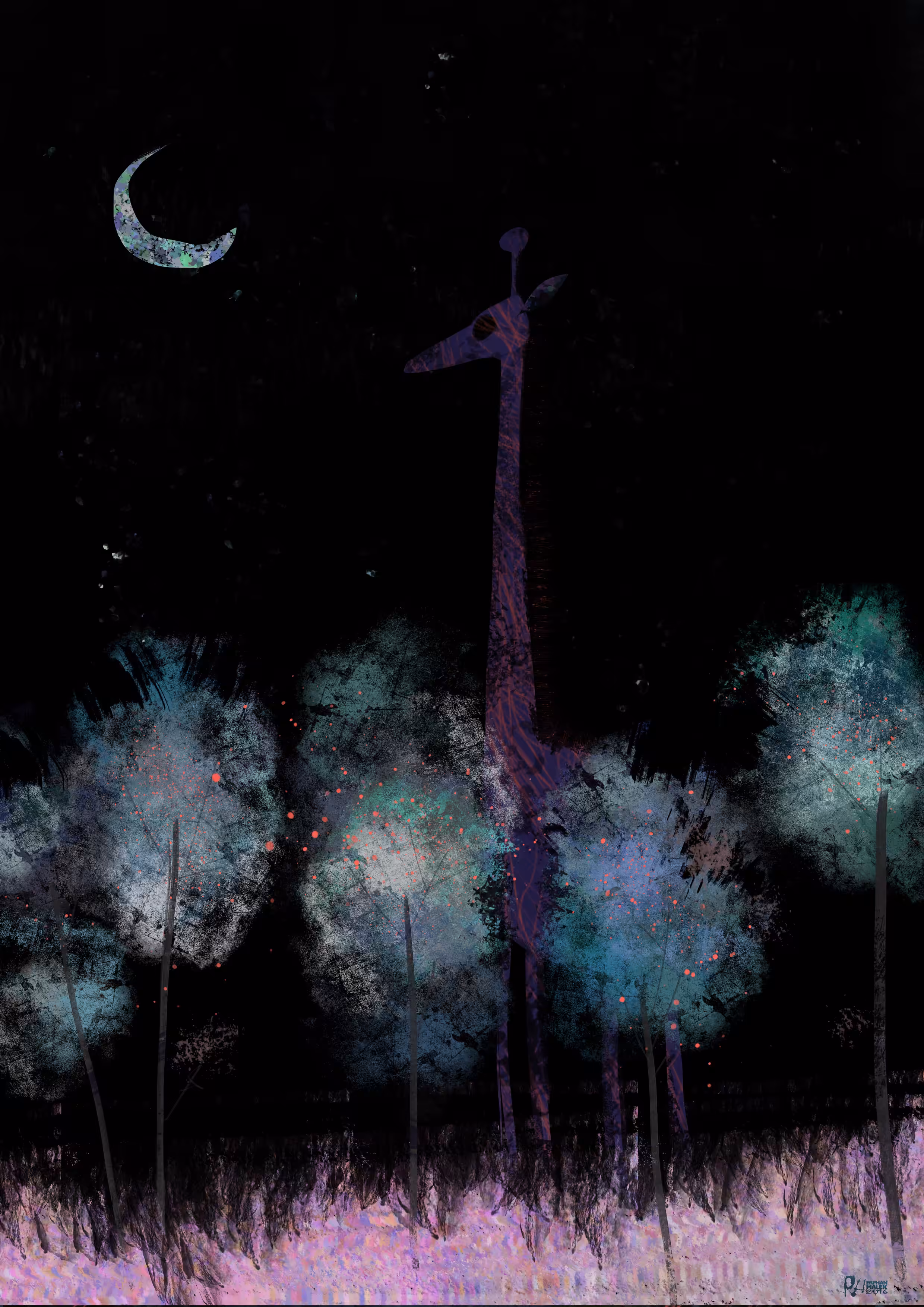 Meeting the moon