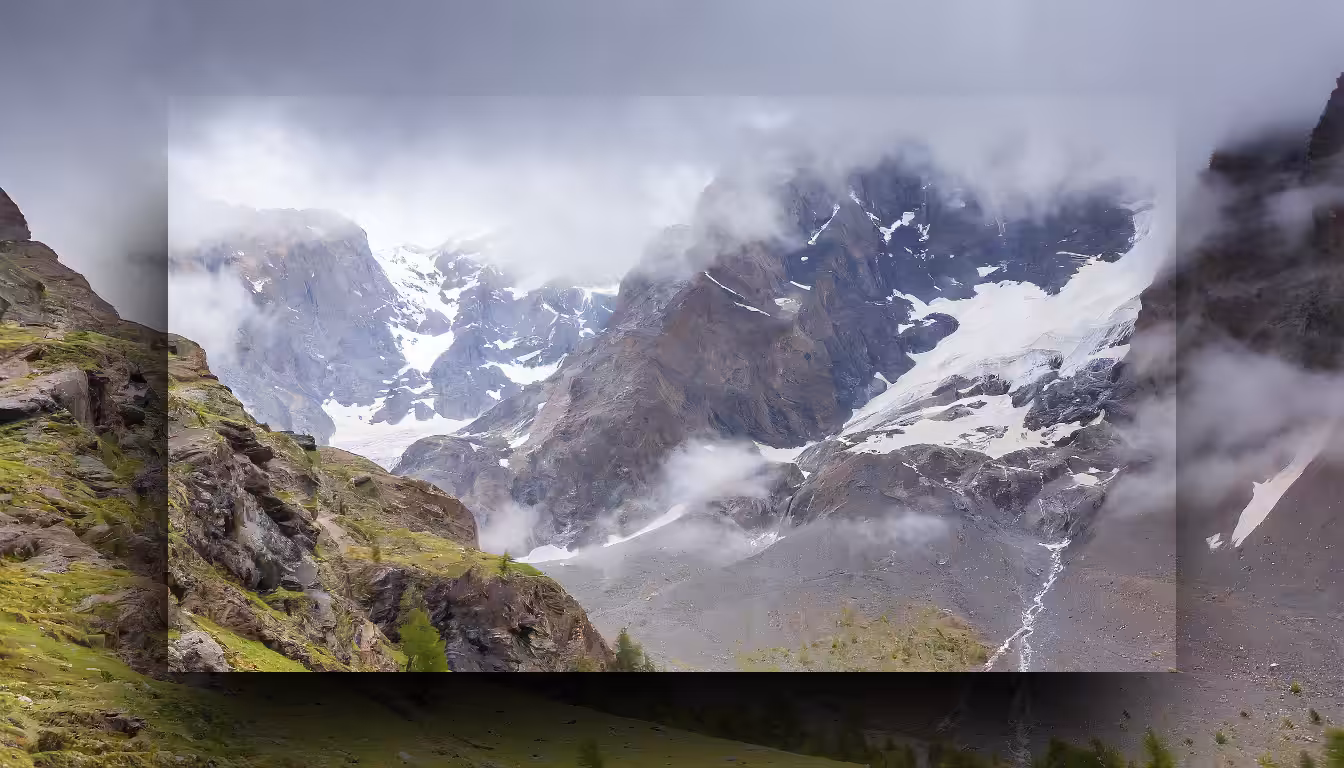 Mountains and Drop Shadows #37