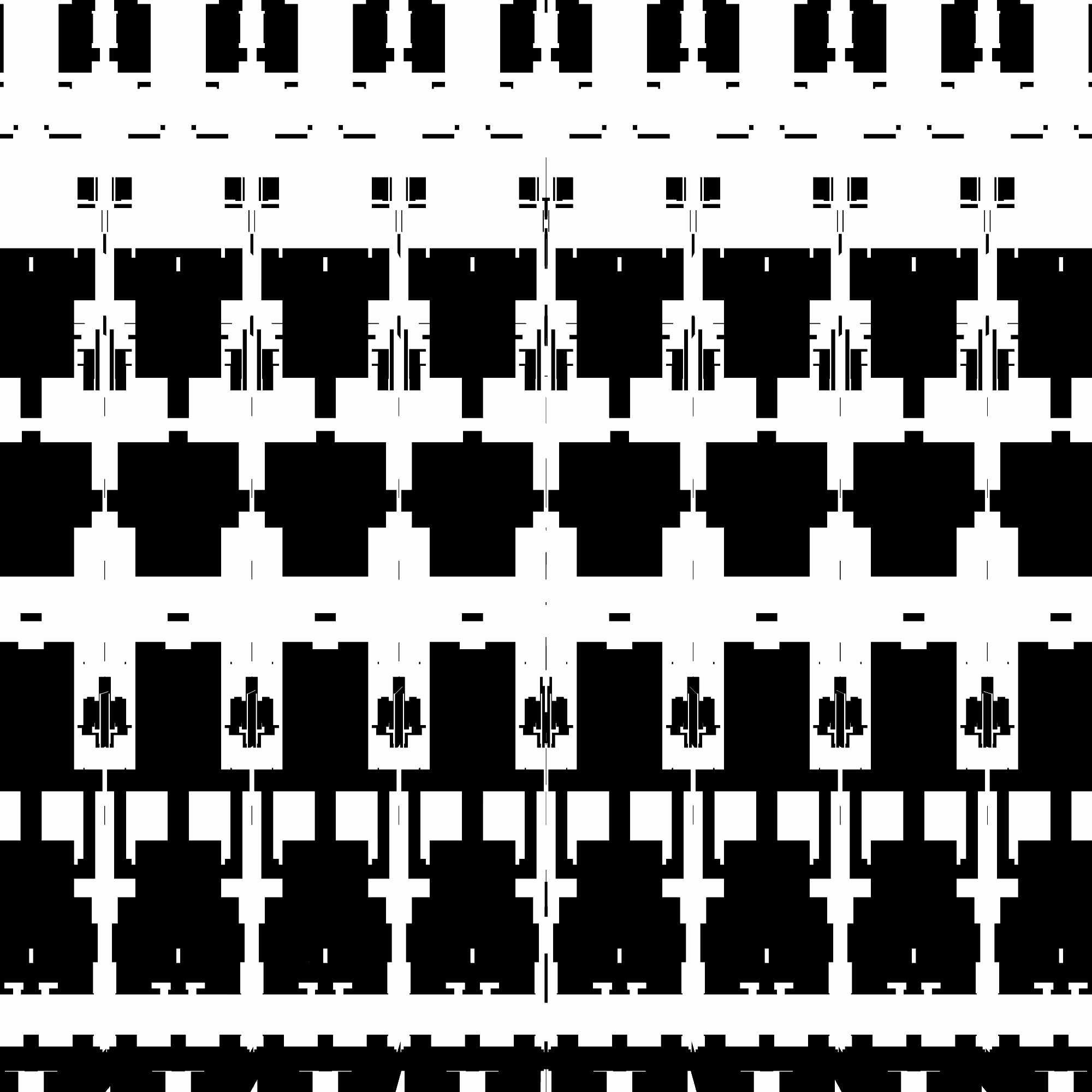 black and white textile machine #14