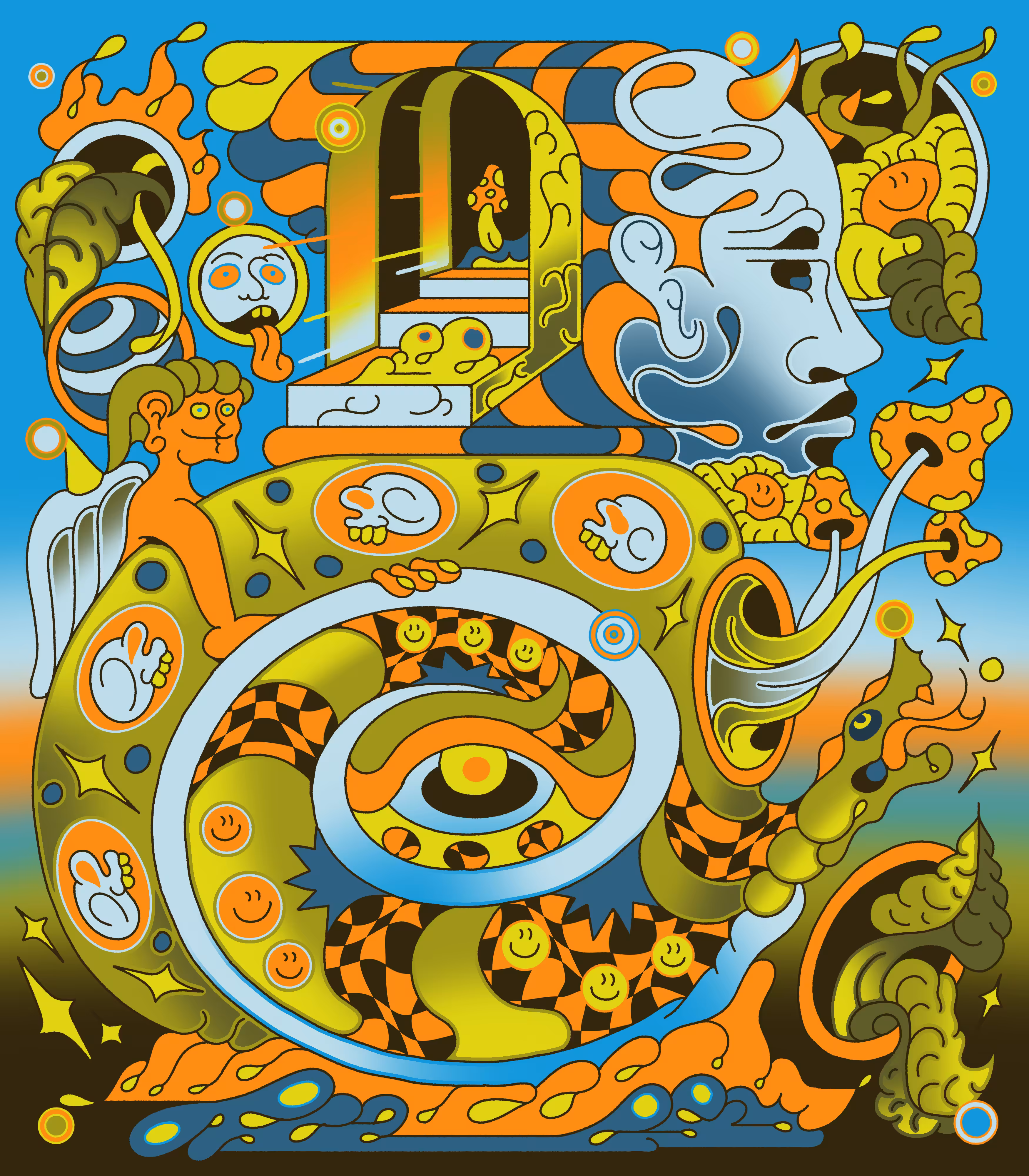 Chrono Spiral Parade
