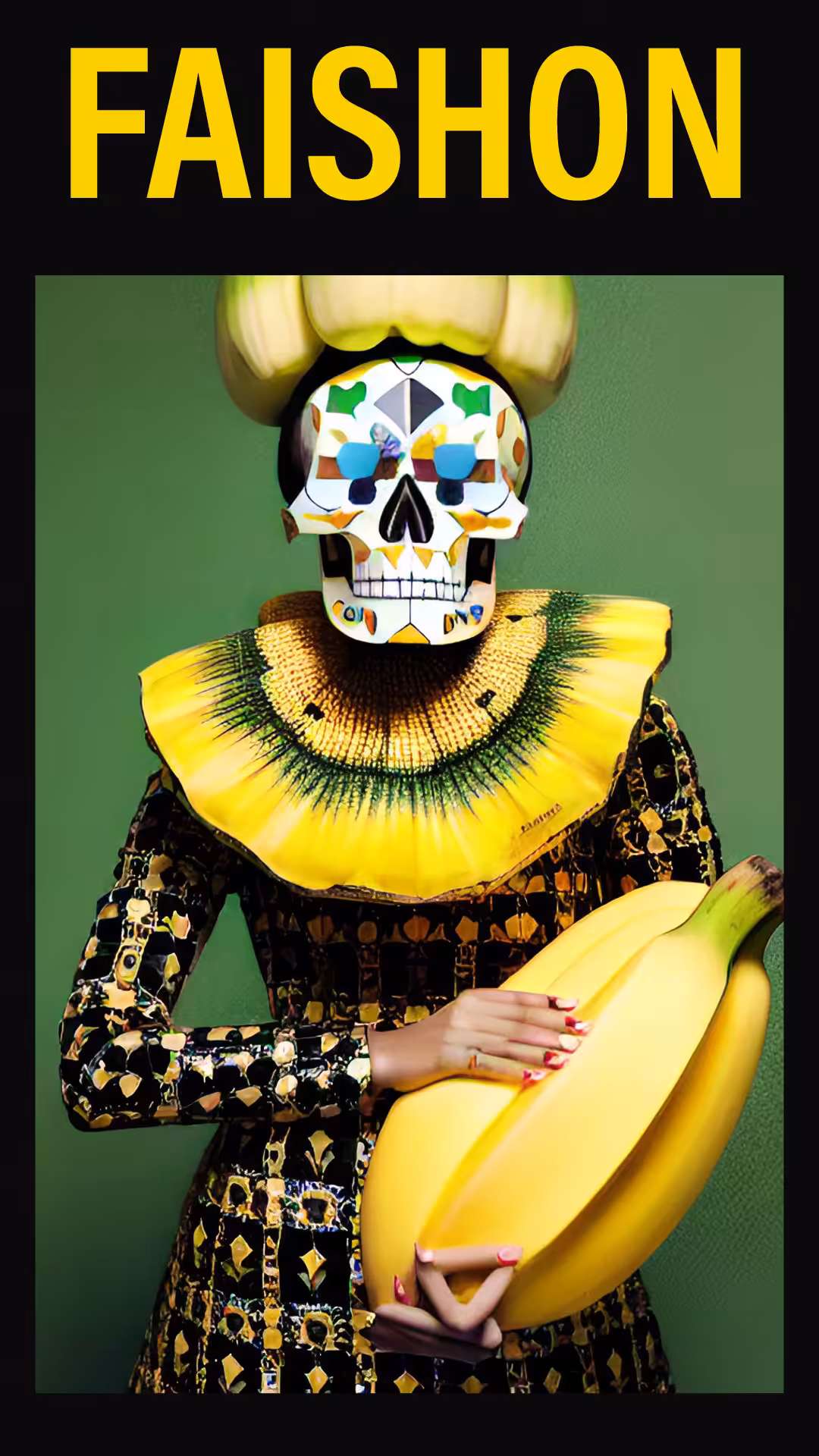 FAISHON 35 - AI Fashion Magazine Cover