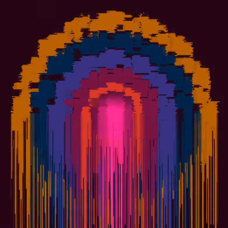 Melted flower #12