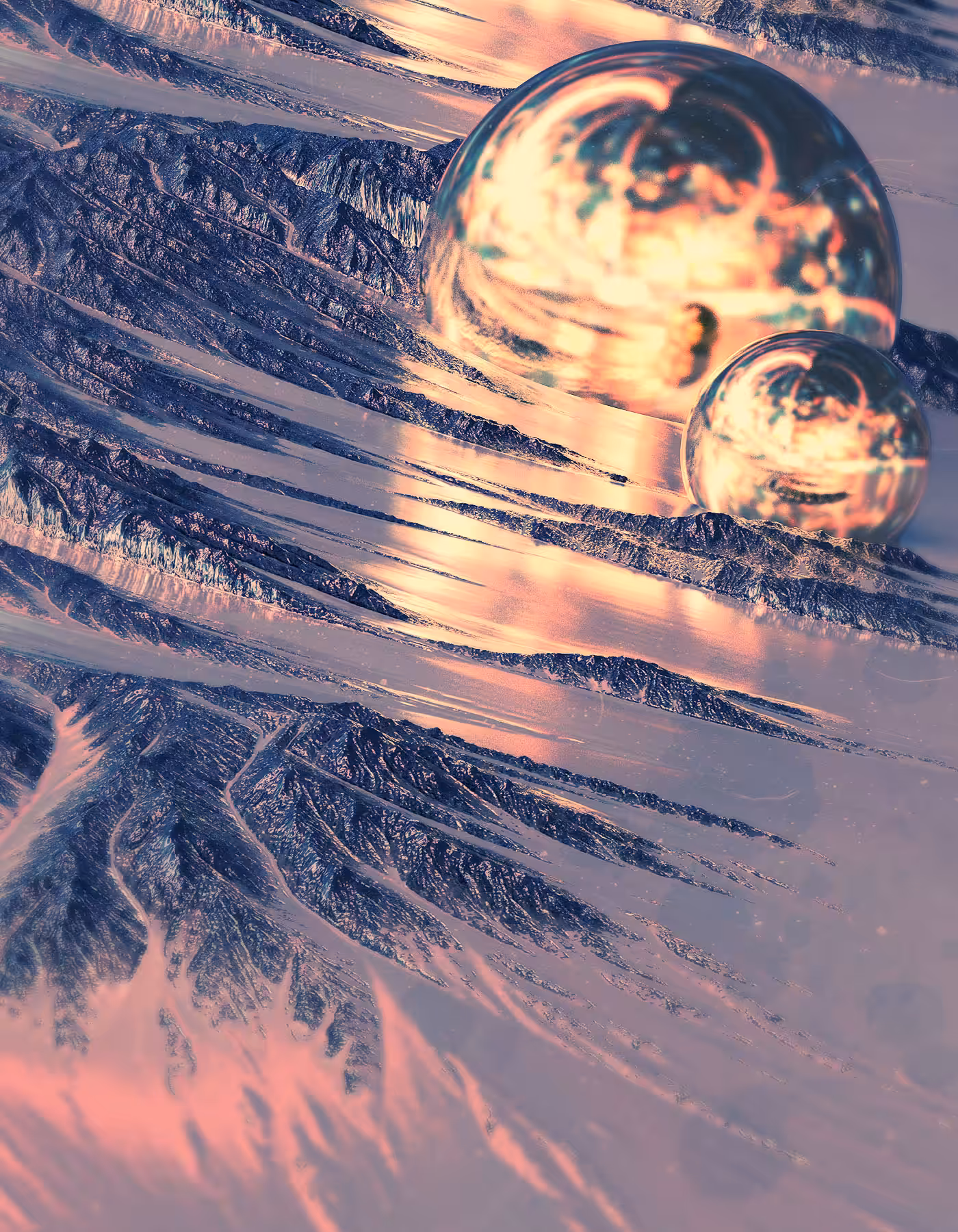 [Day 1984] “UNDISCOVERABLE MARBLE PEARLS ON MARS” 