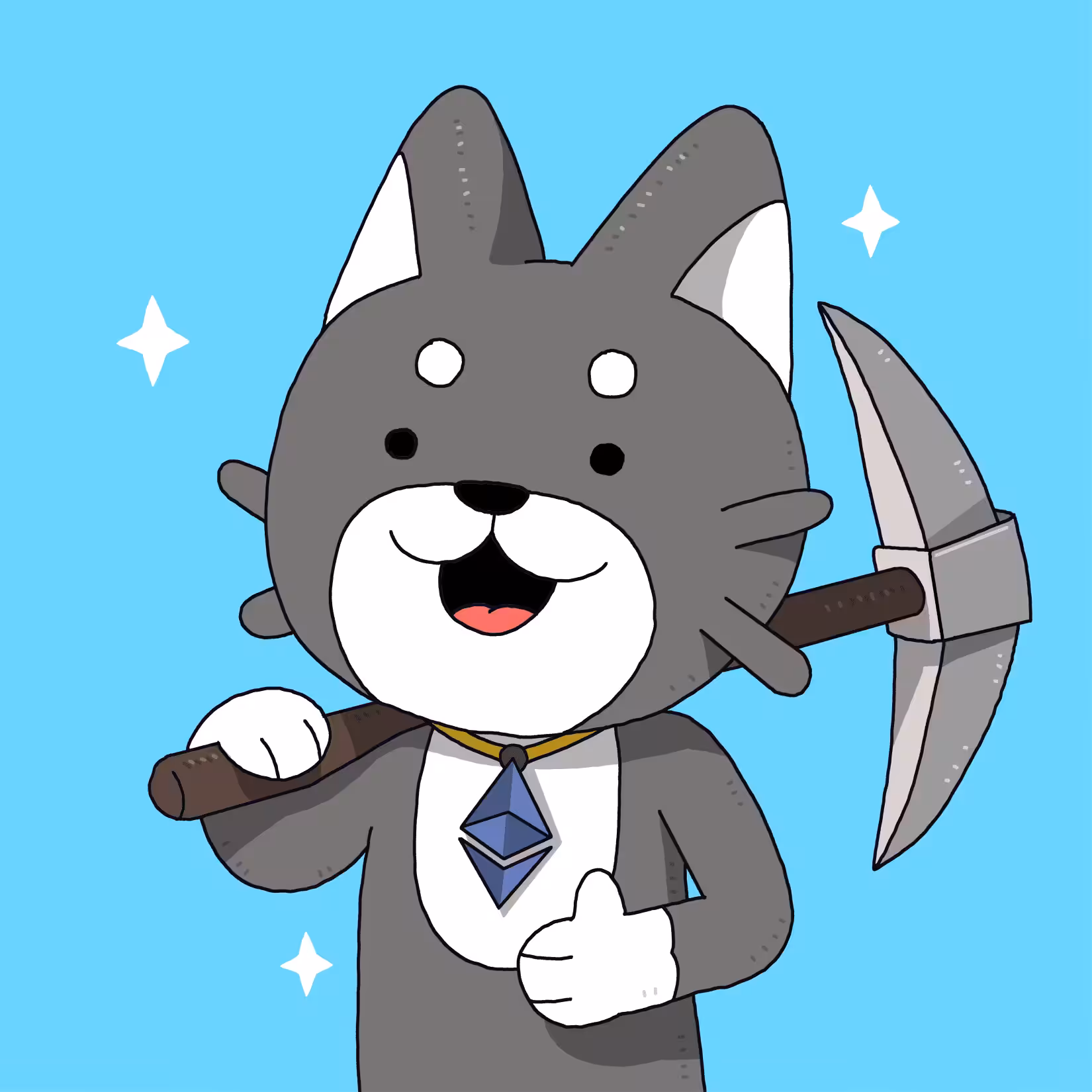 Ethereum miner cat