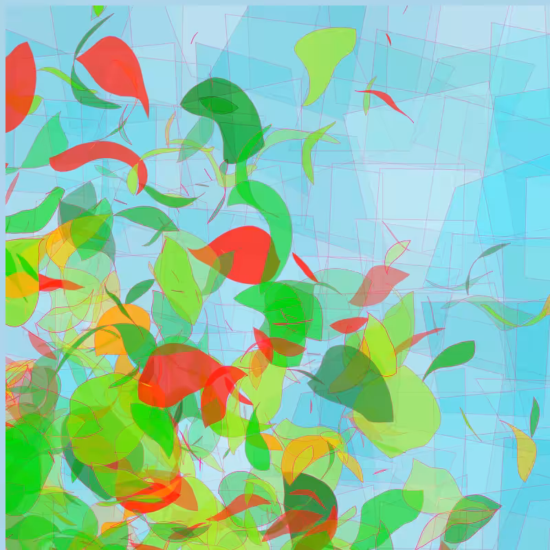 Leaves and glasses #29