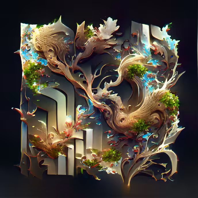 Trees, leaves and blossom