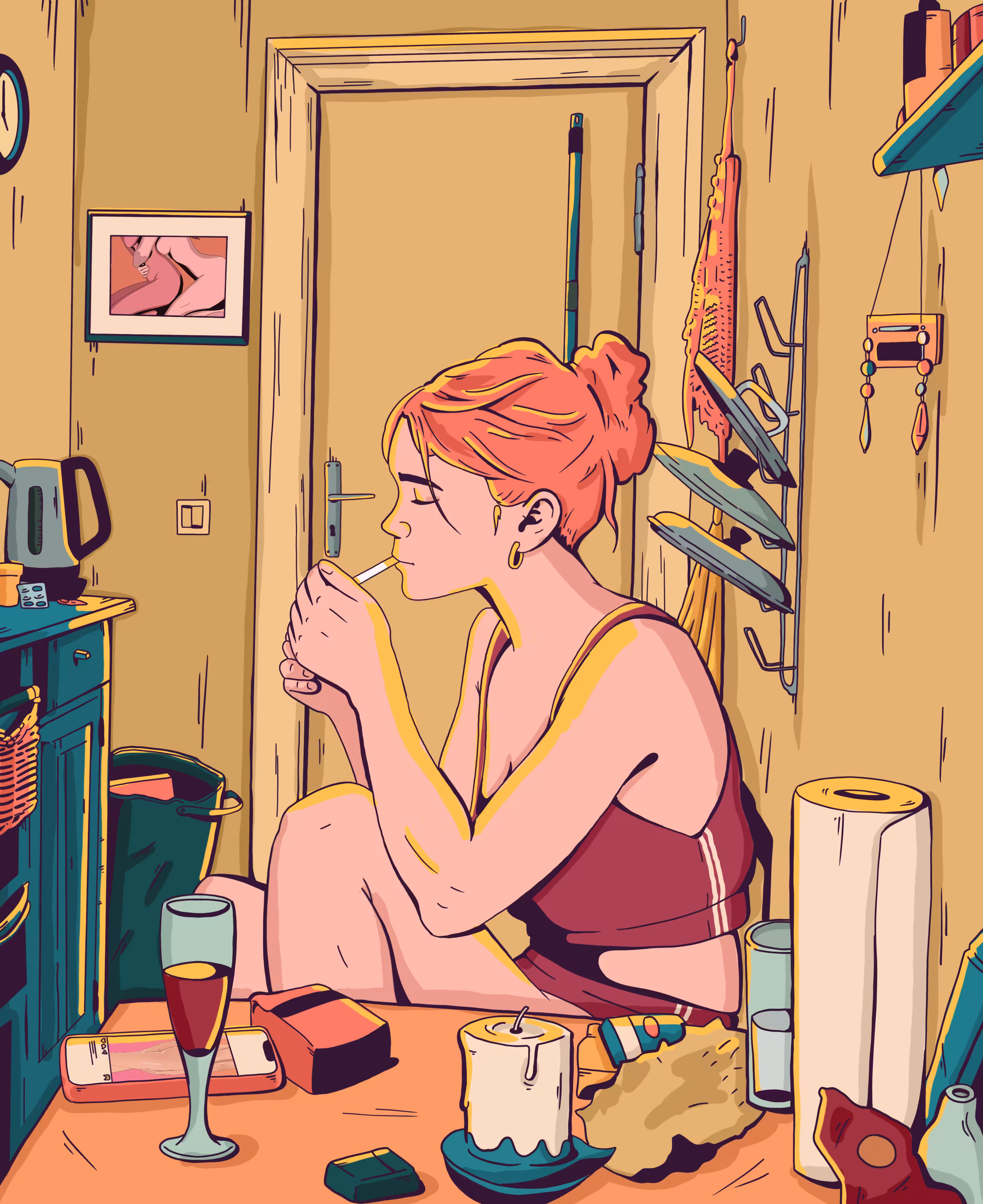 Alone with Cigarettes