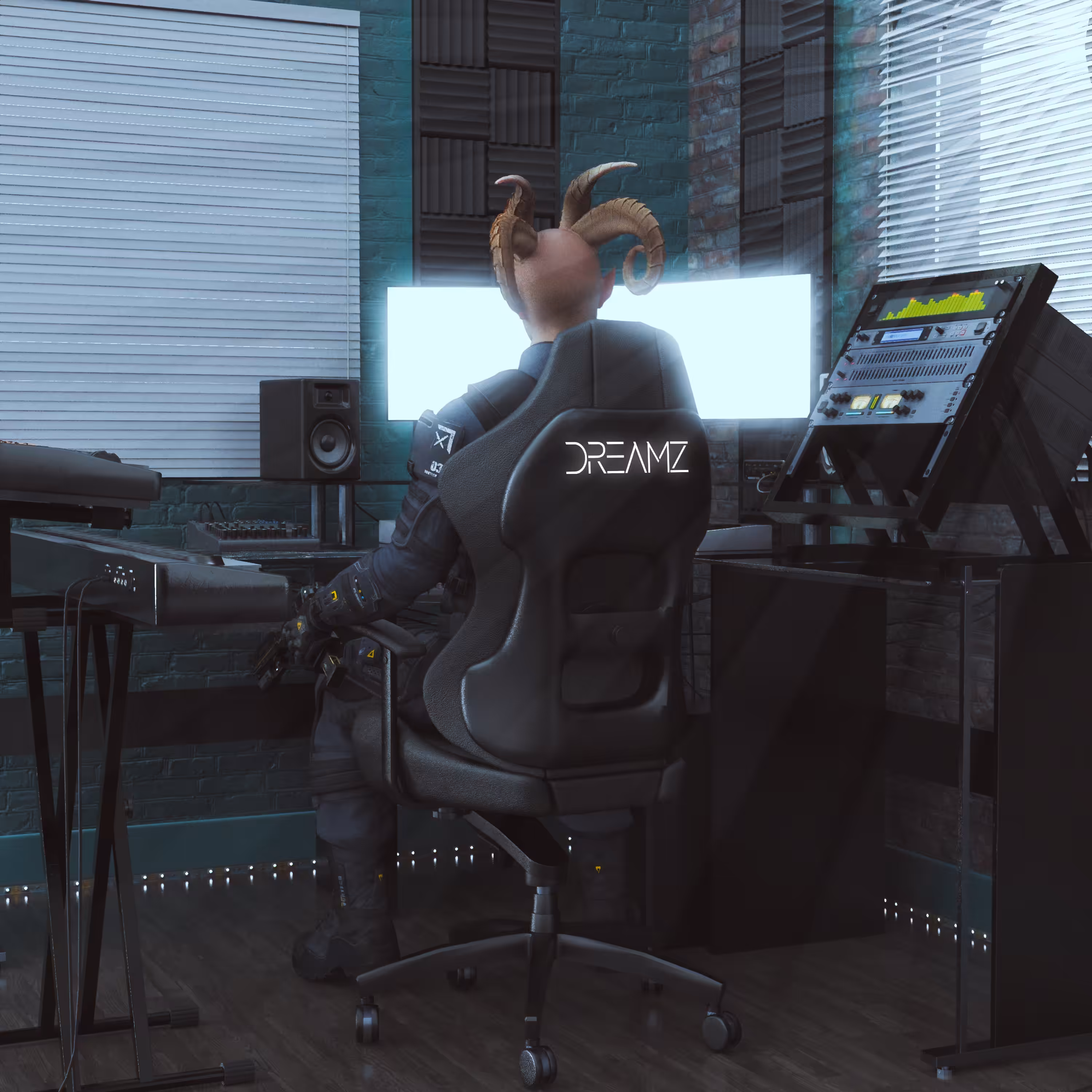 IN THE STUDIO