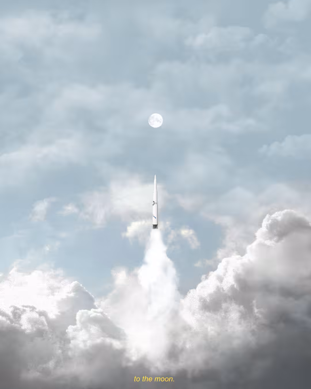 to the moon