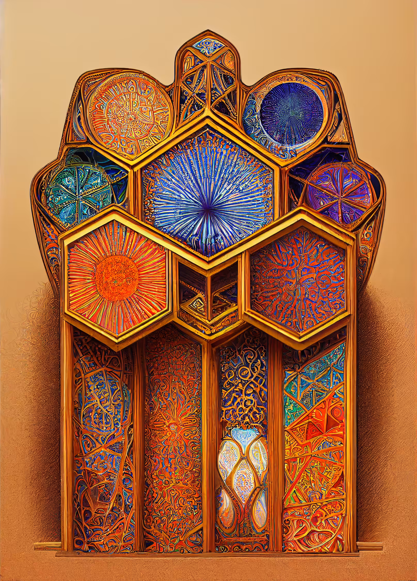 Iranian abstract structures #7