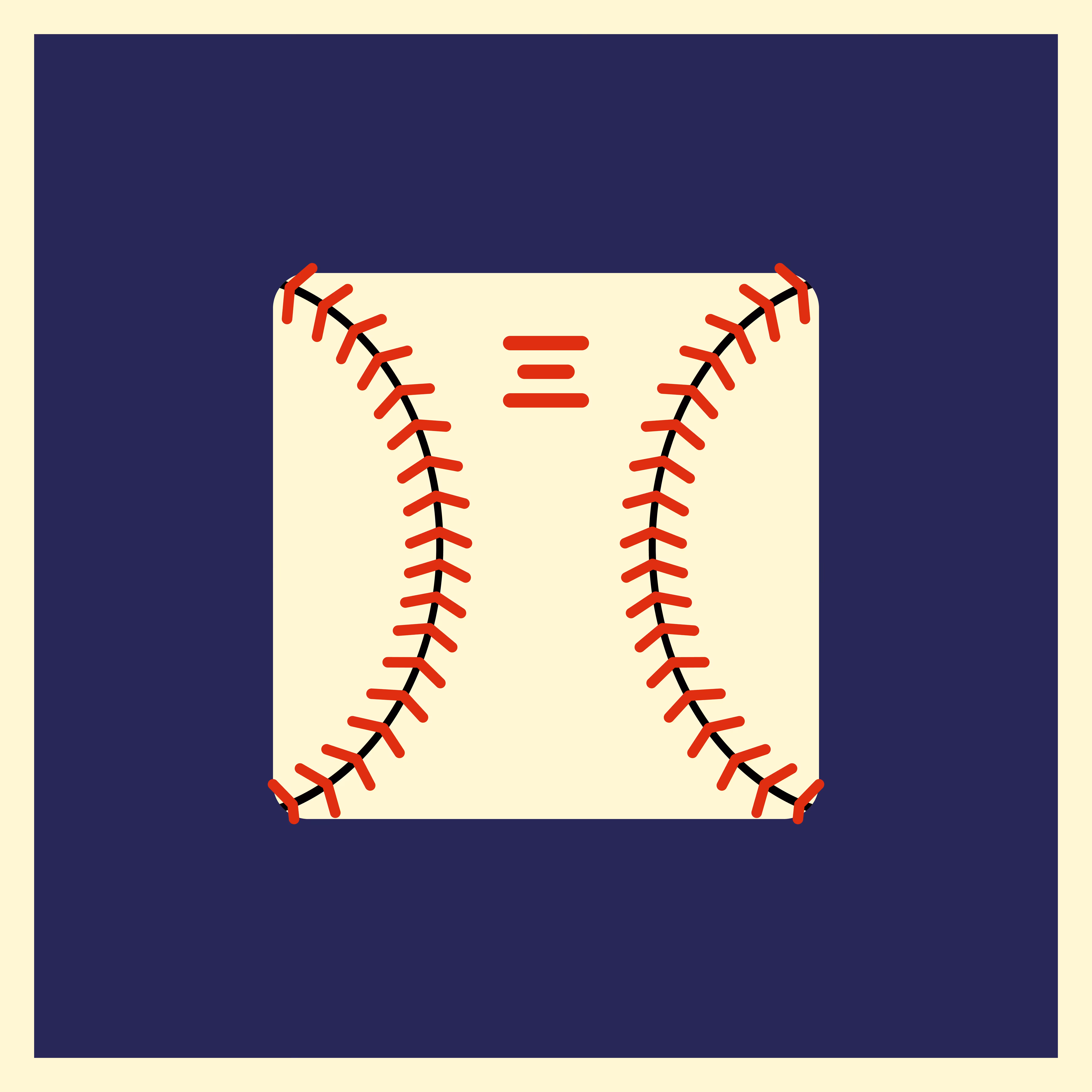 Square Baseball