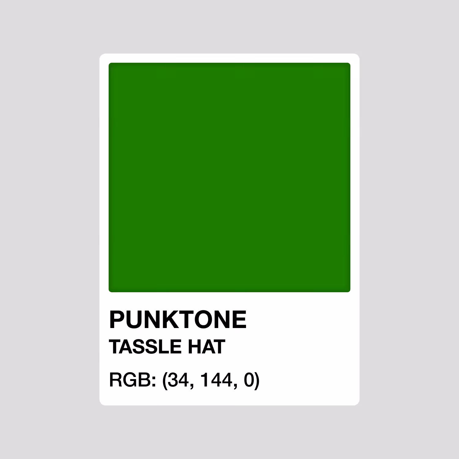 PUNKTONE TASSLE HAT