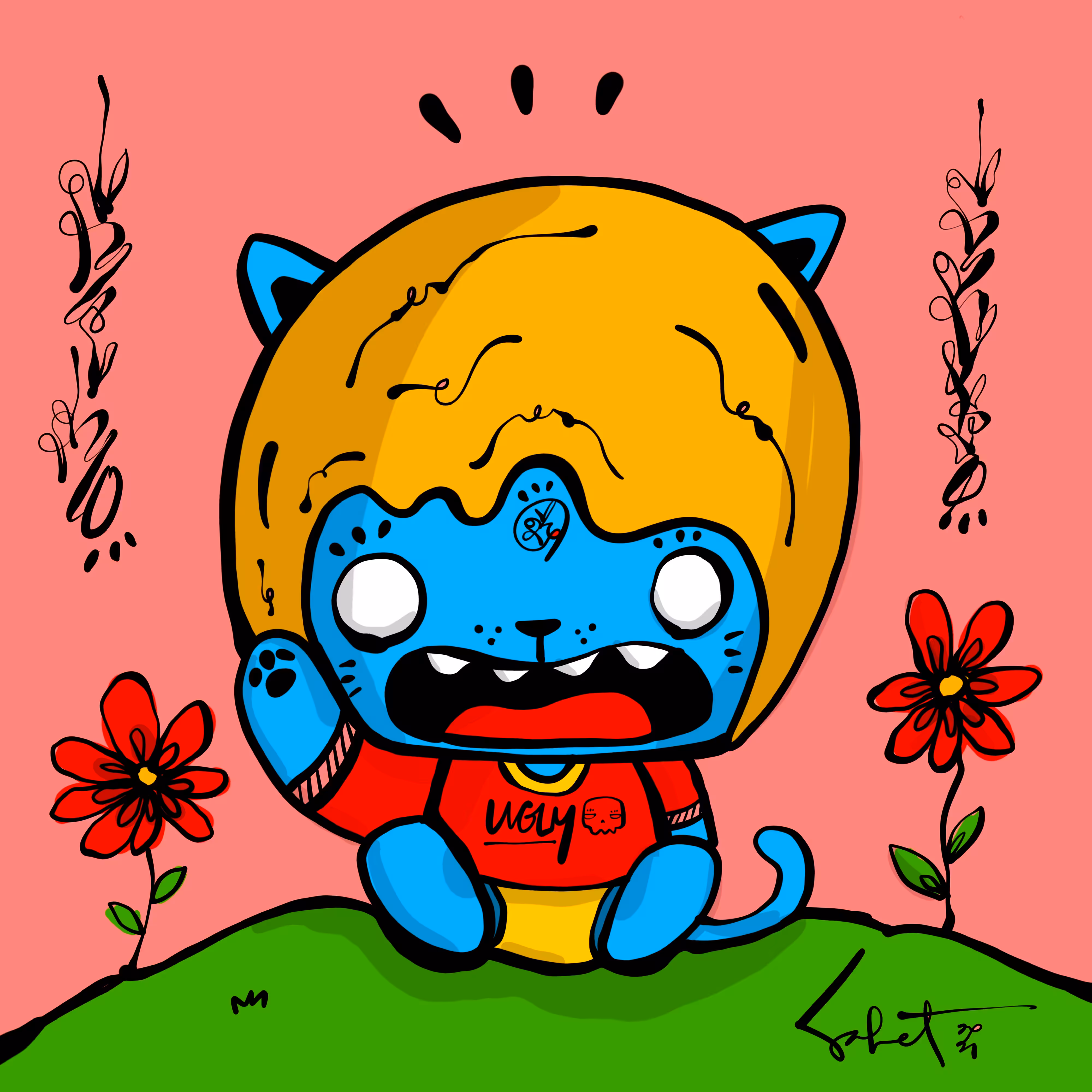 Ugly Kitties by Sabet #230