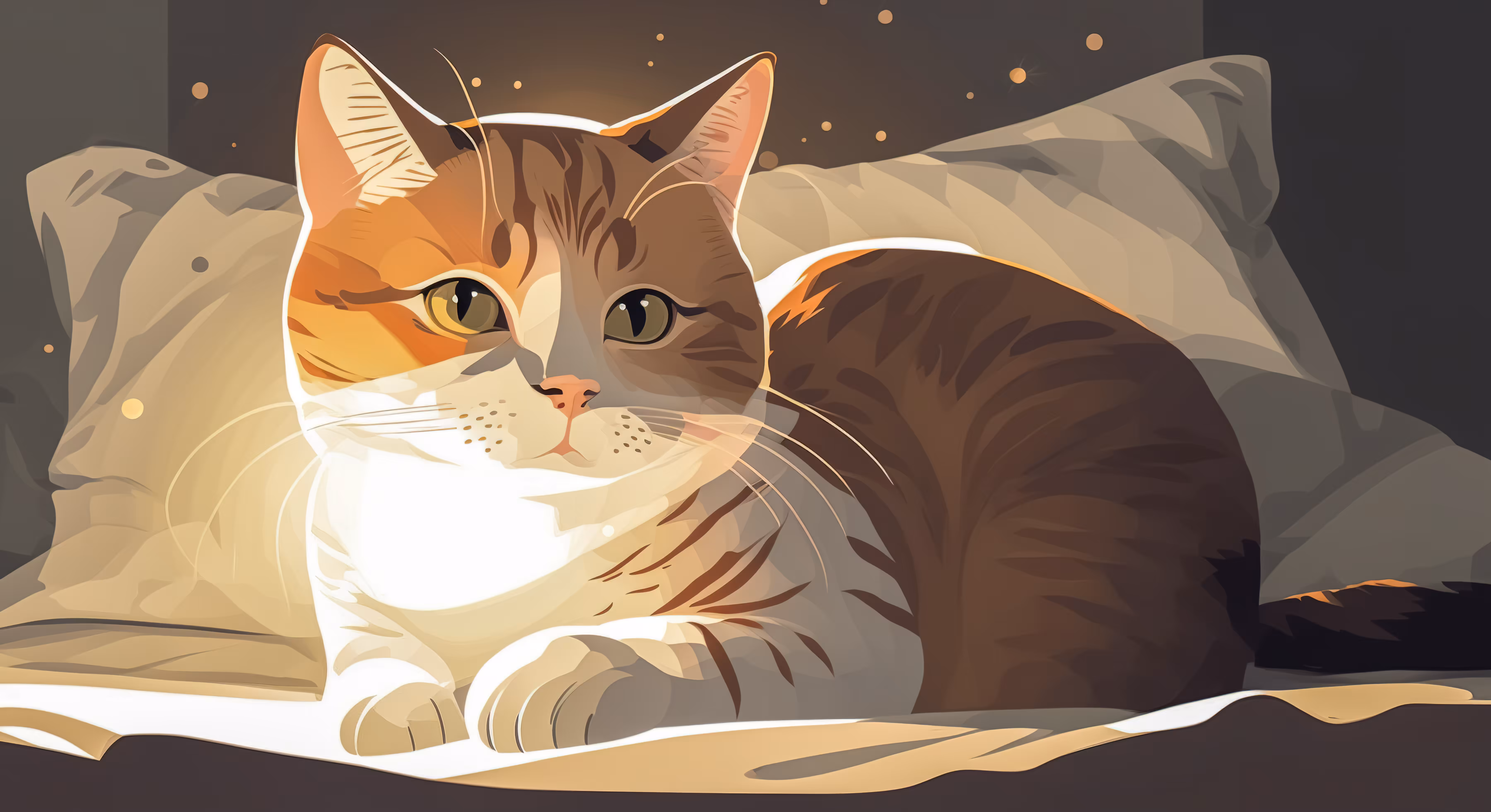A cat's dream