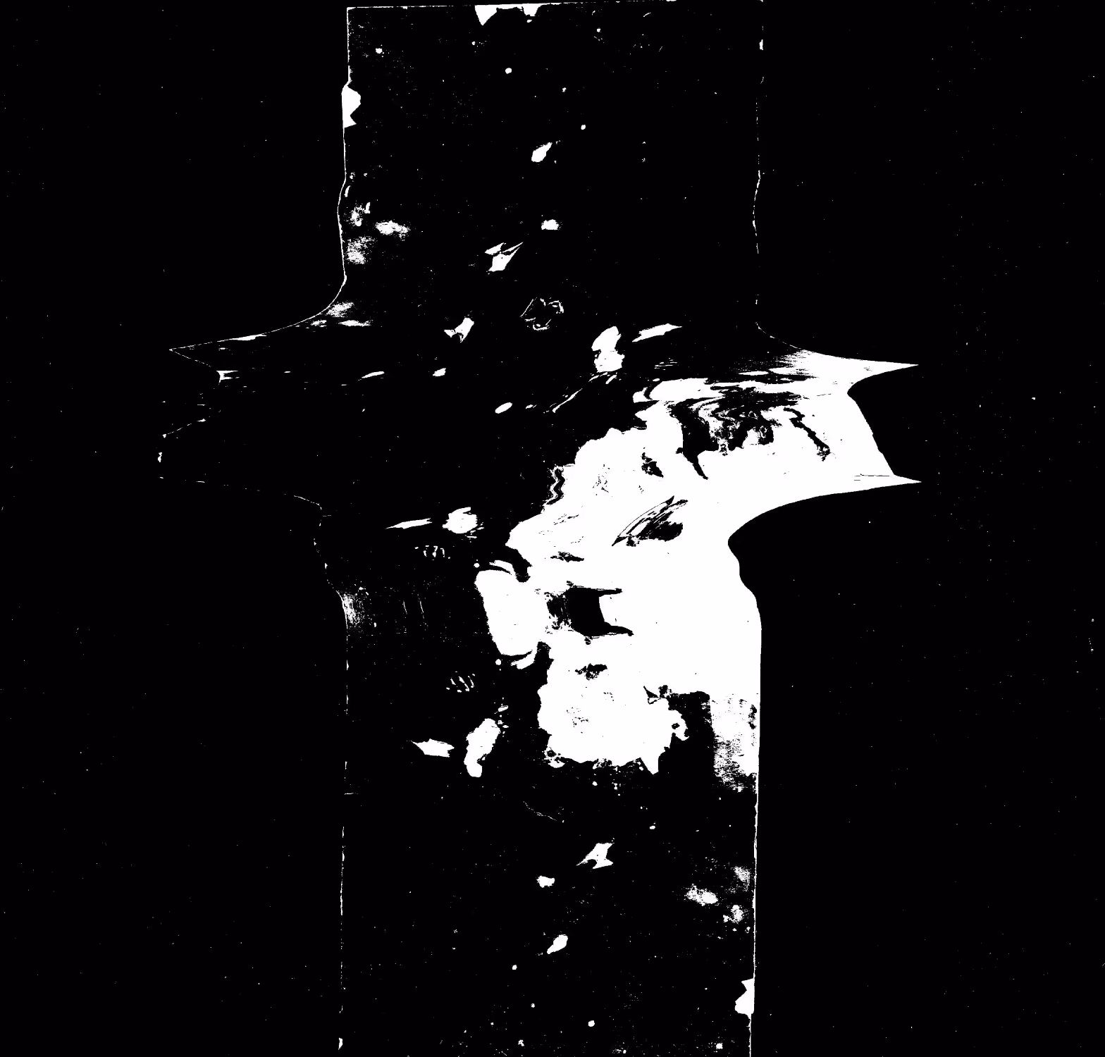 the cross rehearses my body