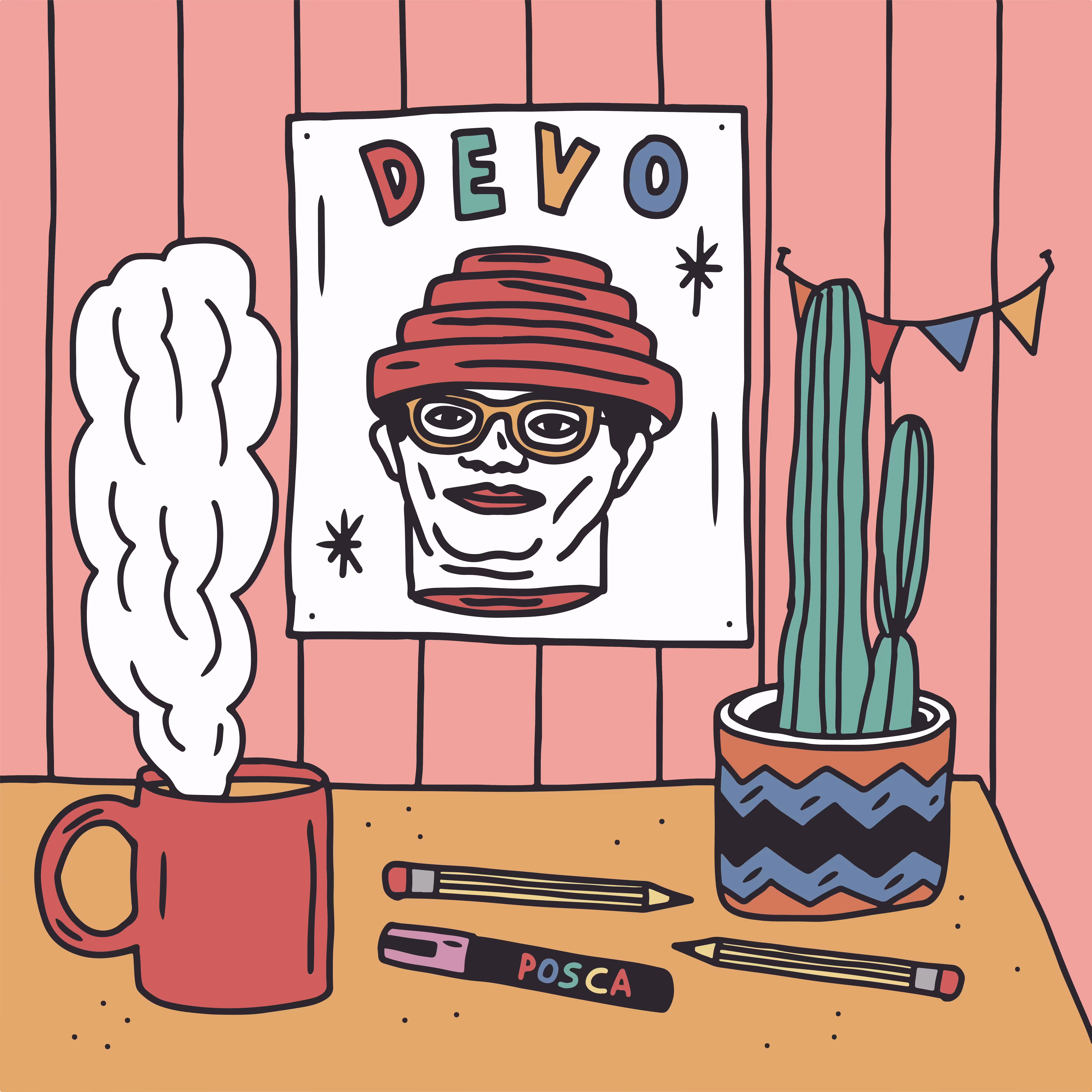 Drawing desk