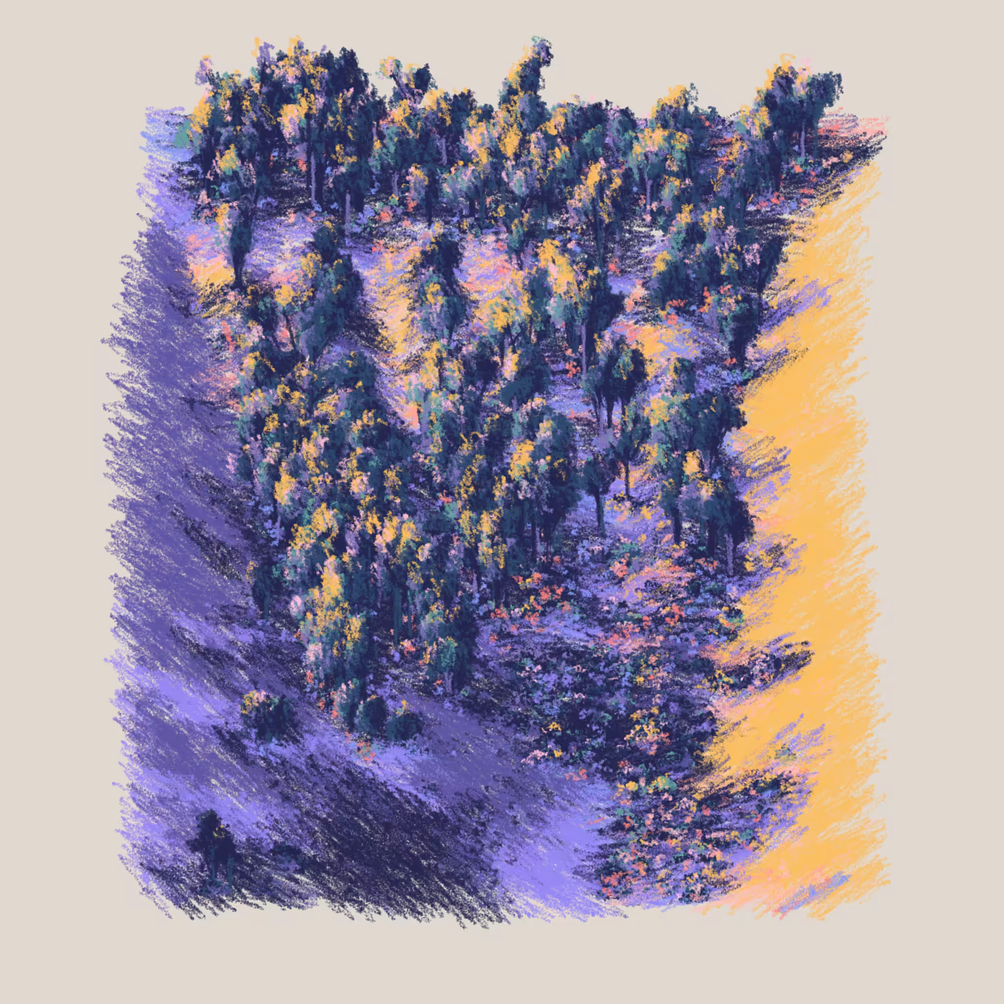 Eucalyptus and Sagebrush #173