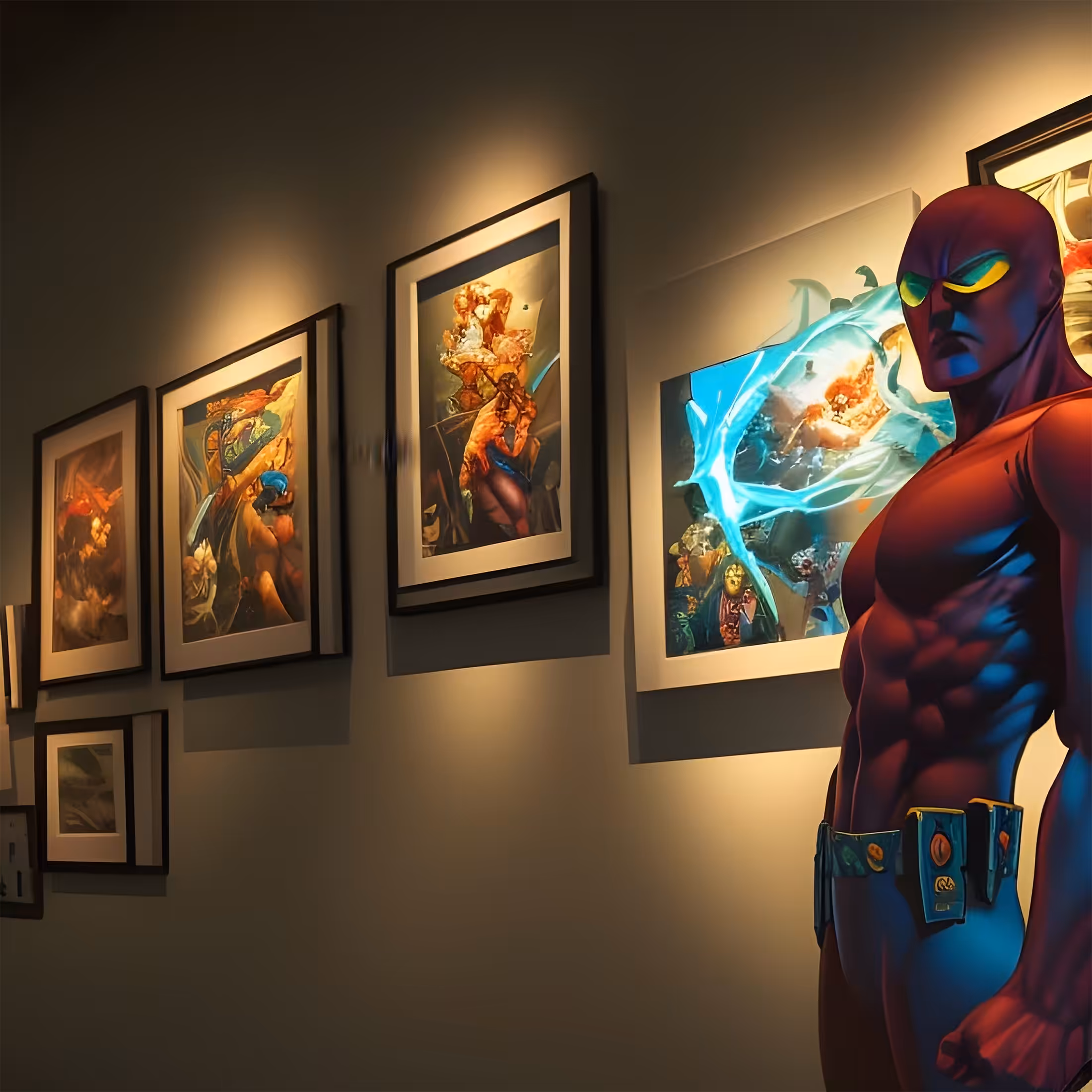 NFT art collector