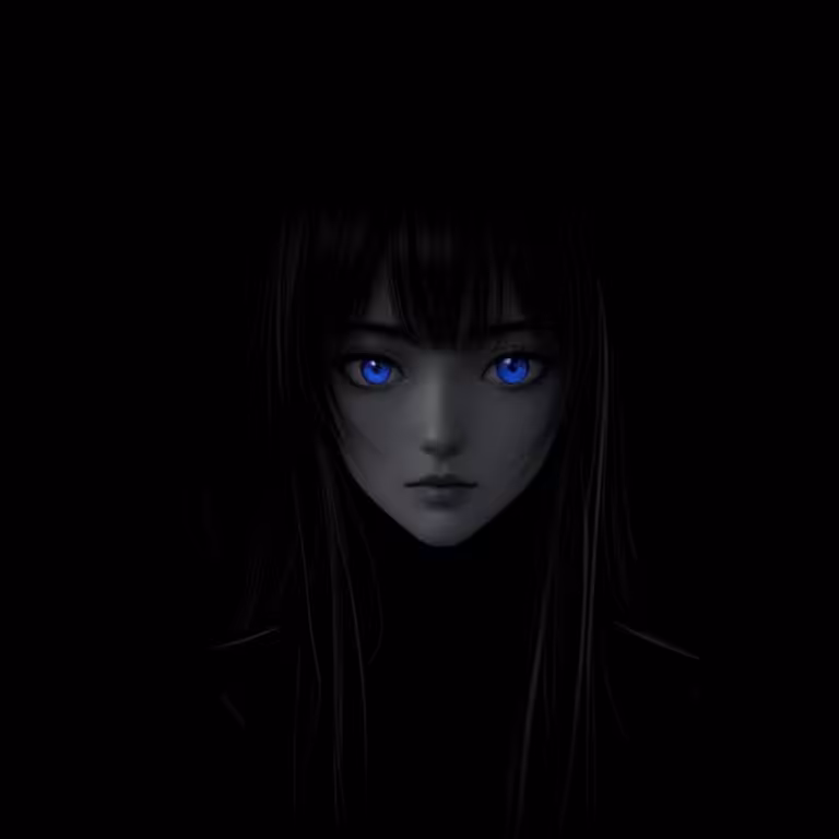 Her Blue eyes in the dark 2