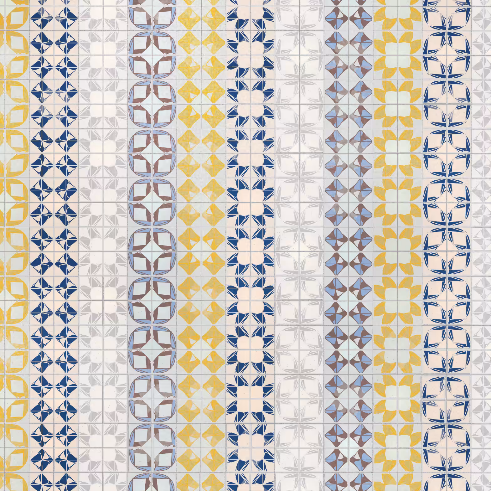Glimpse Of Geometrical Azulejos #12