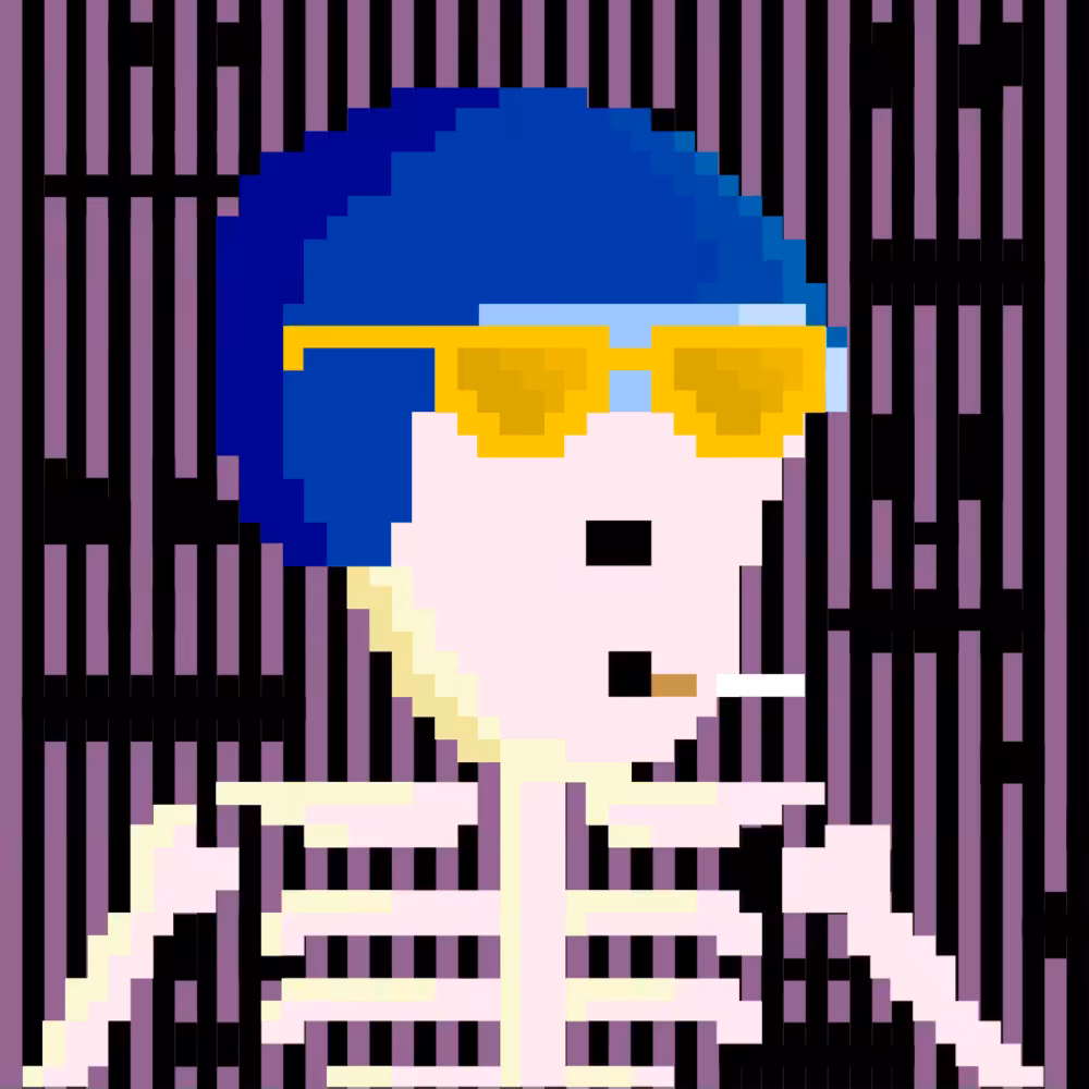 PIXEL SKULLETTI 1 #231