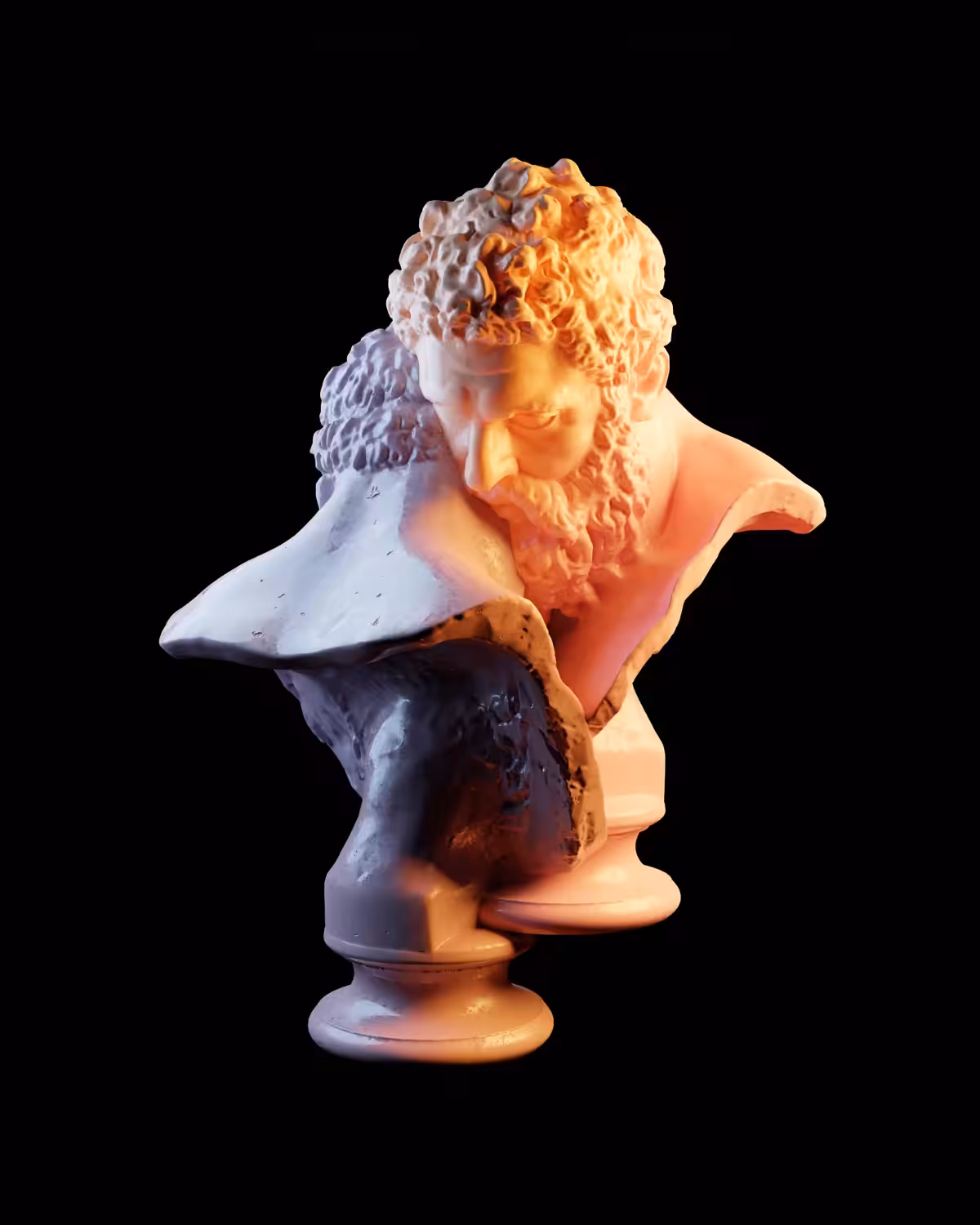 "180° mismatch" (Bust of Farnese Hercules) OP