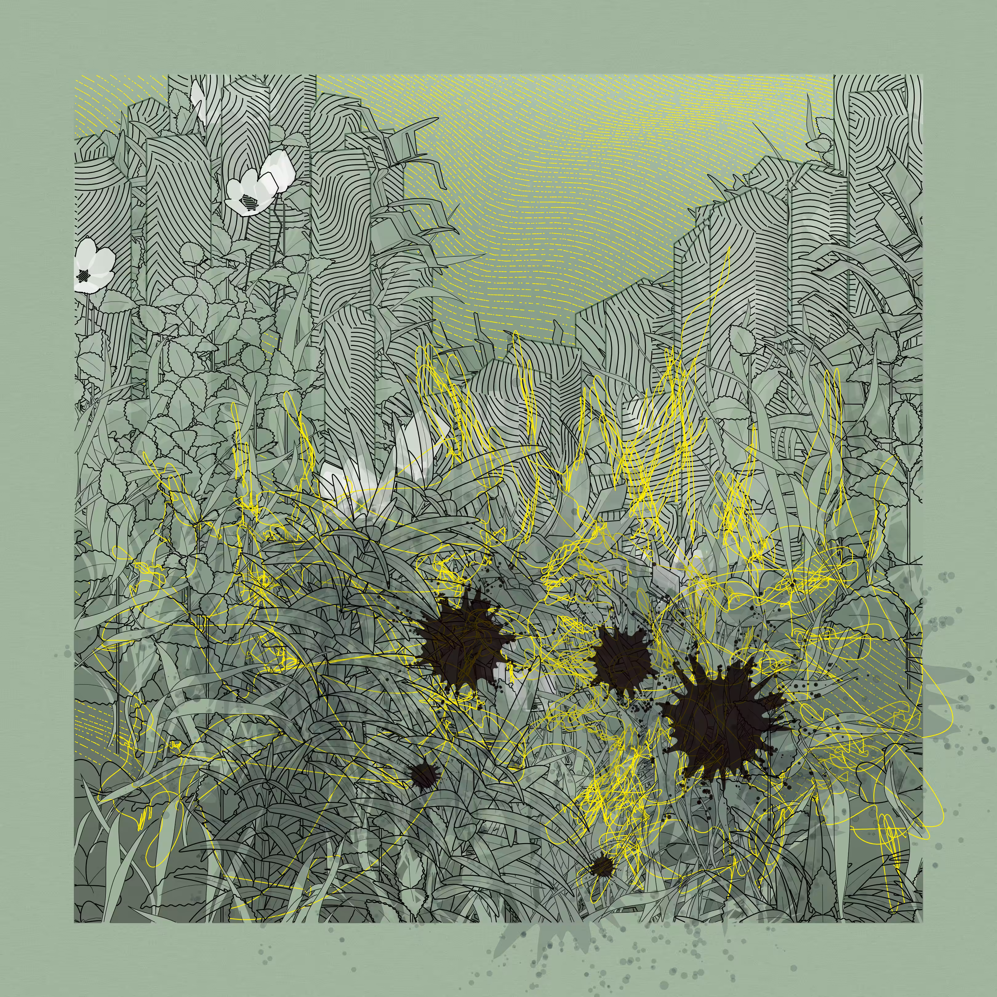 Landscape with Carbon Capture #4443