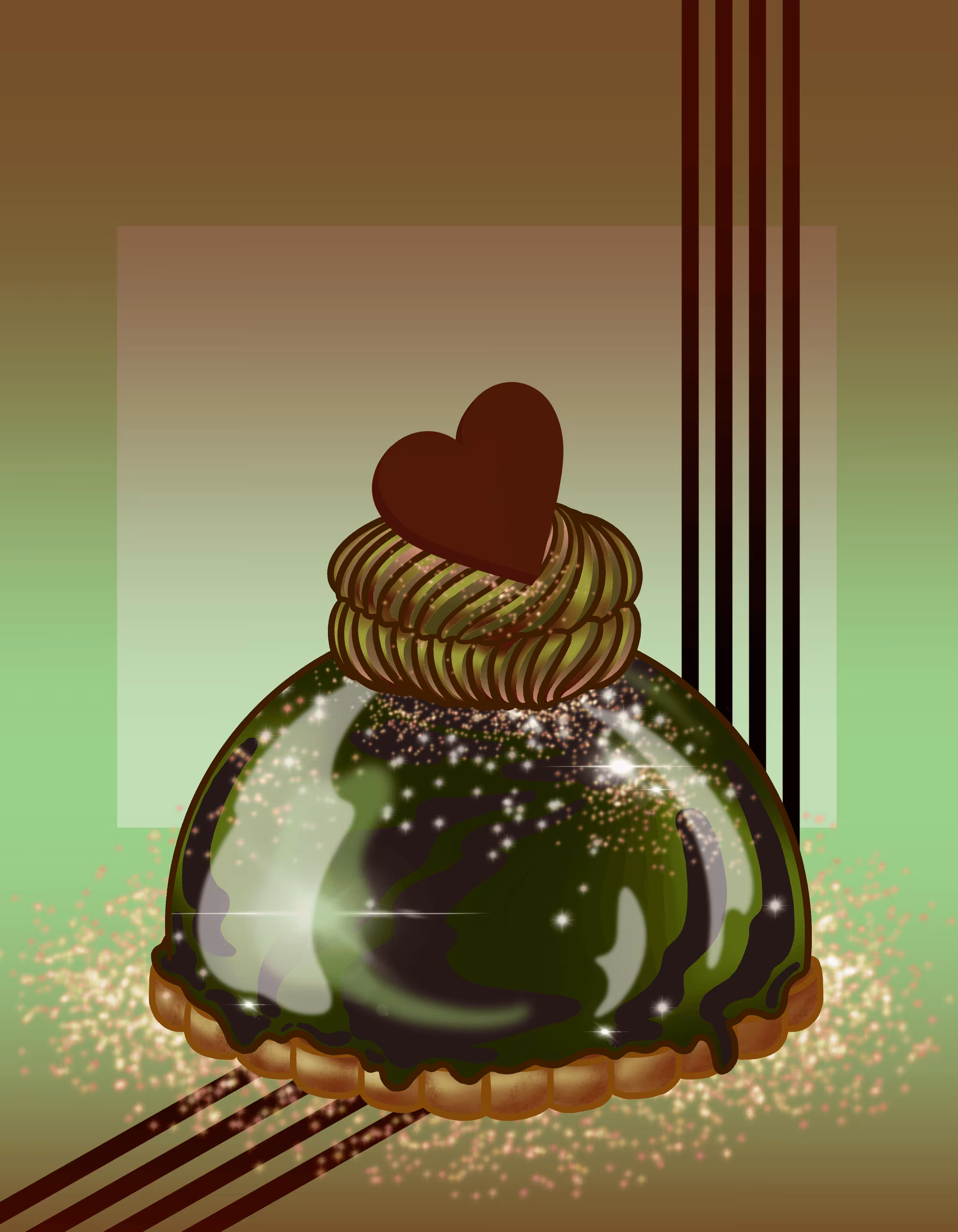 2022.02.14 抹茶チョコ