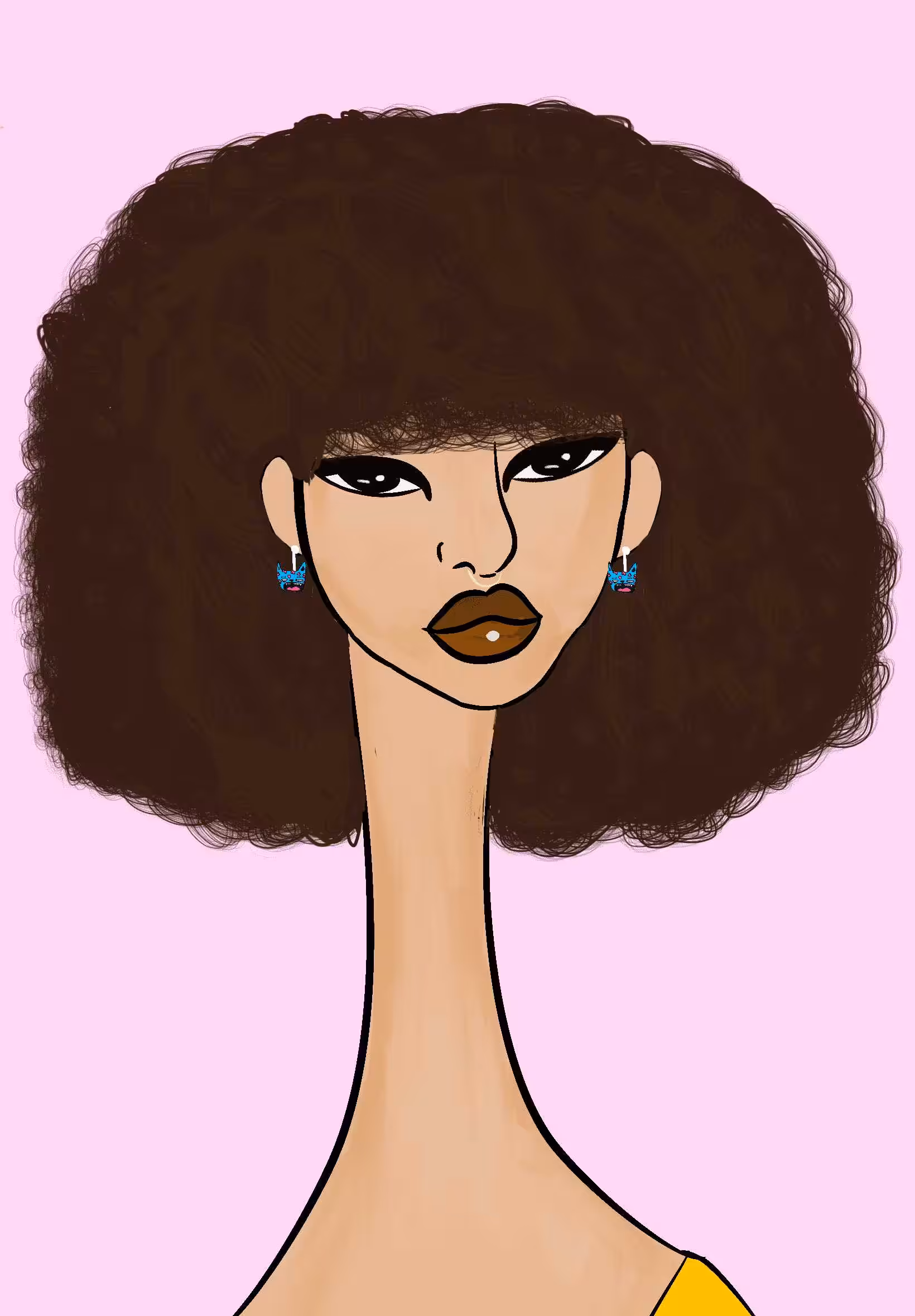 Long Neckie Lady #156