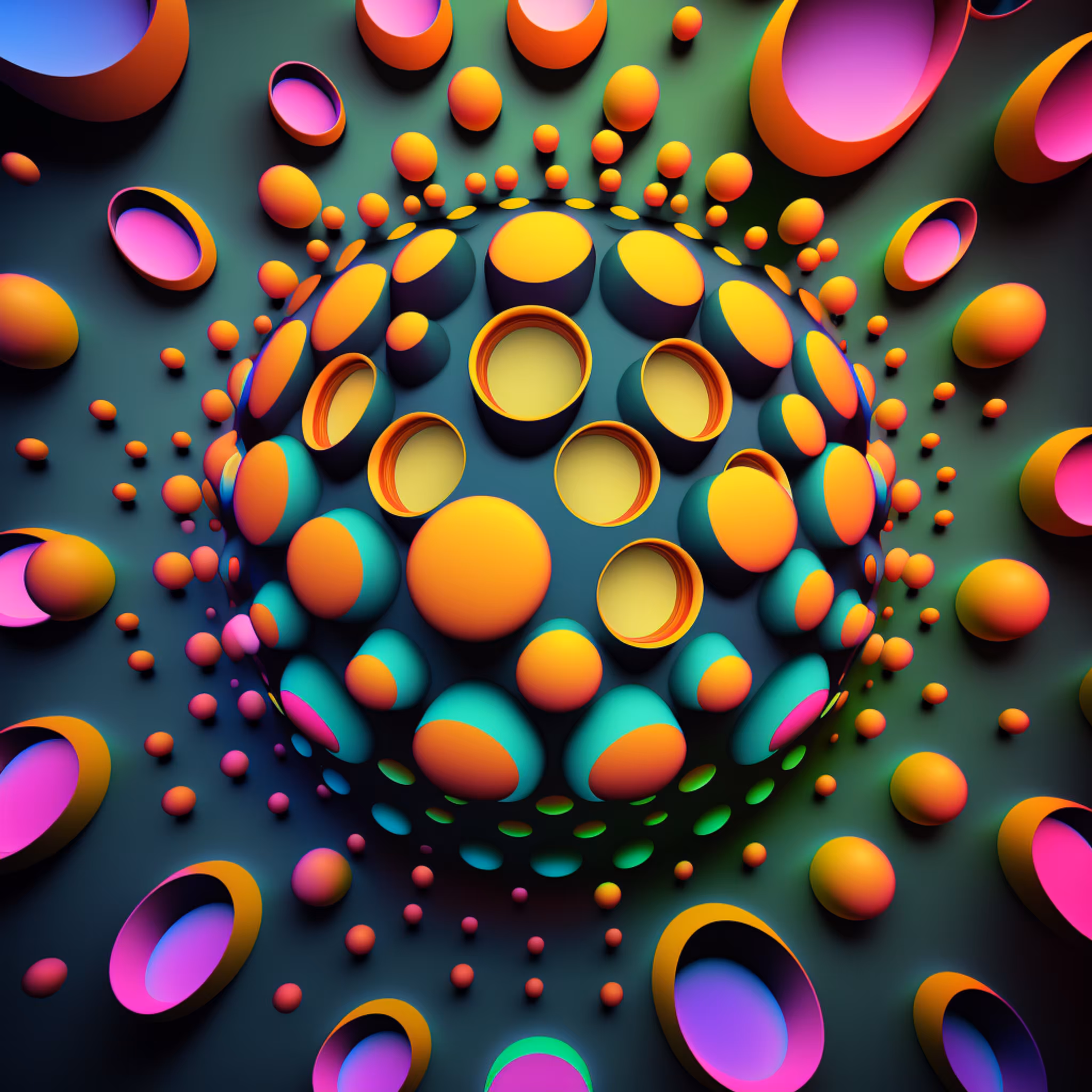 Psychedelic Dots #6