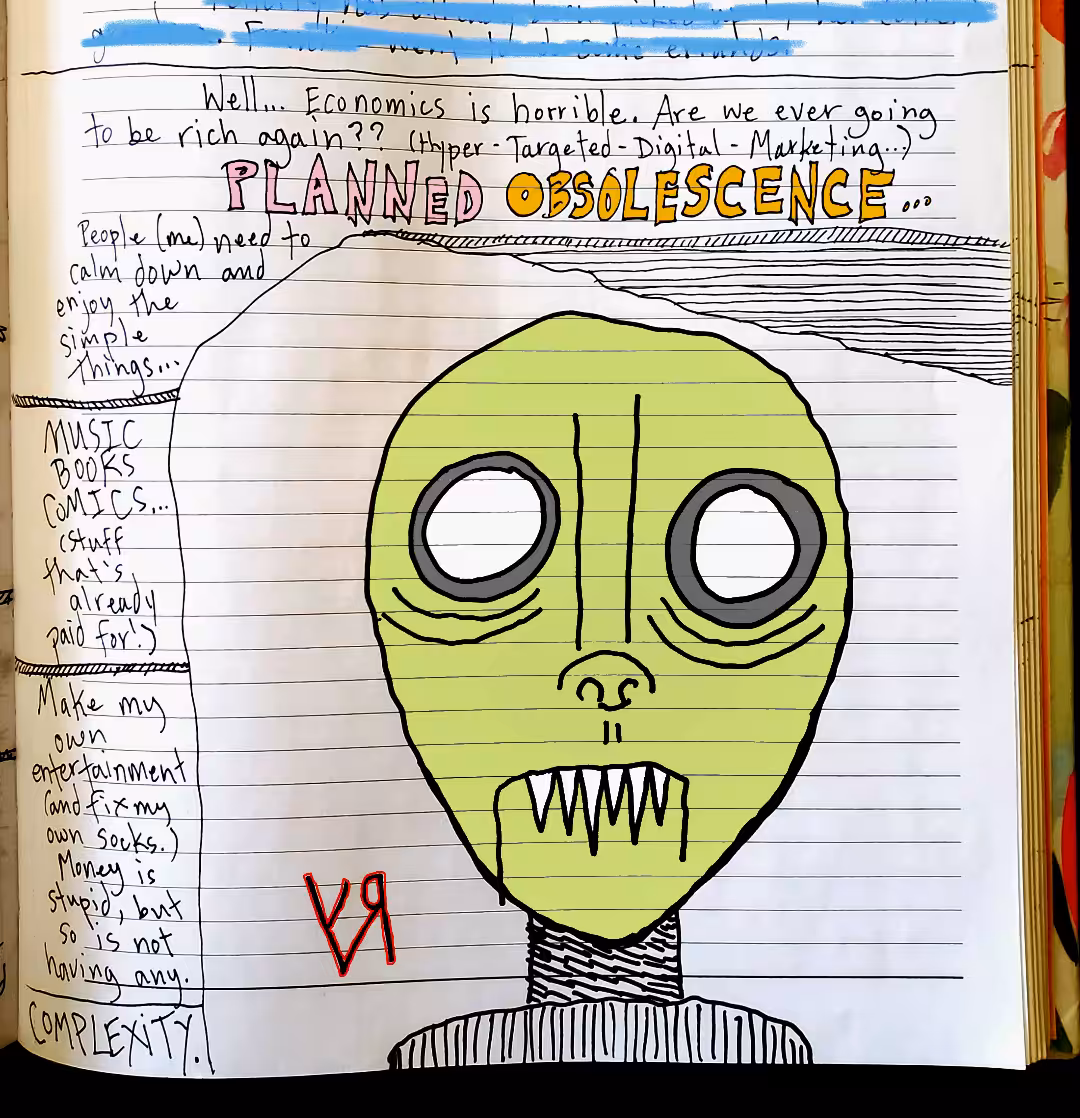 "Planned Obsolescence" by Richard F. Yates (Holy Fool)