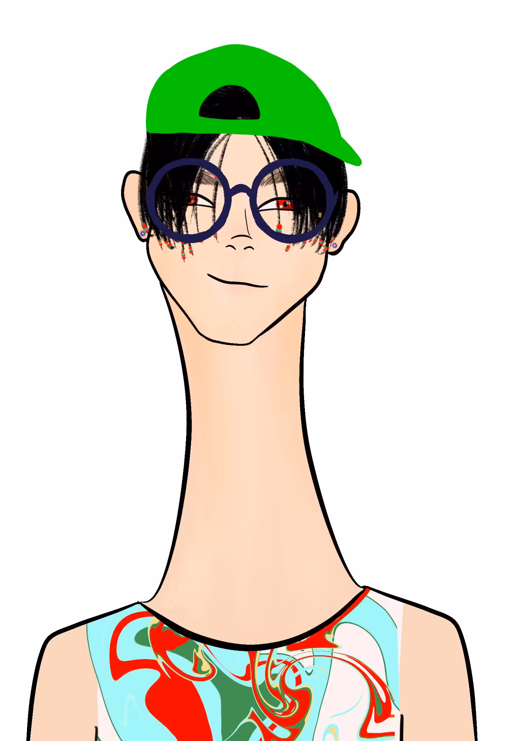Long Neckie Fellas #2317
