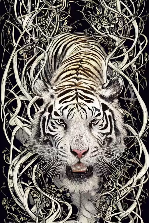 Diverse: tiger camouflage
